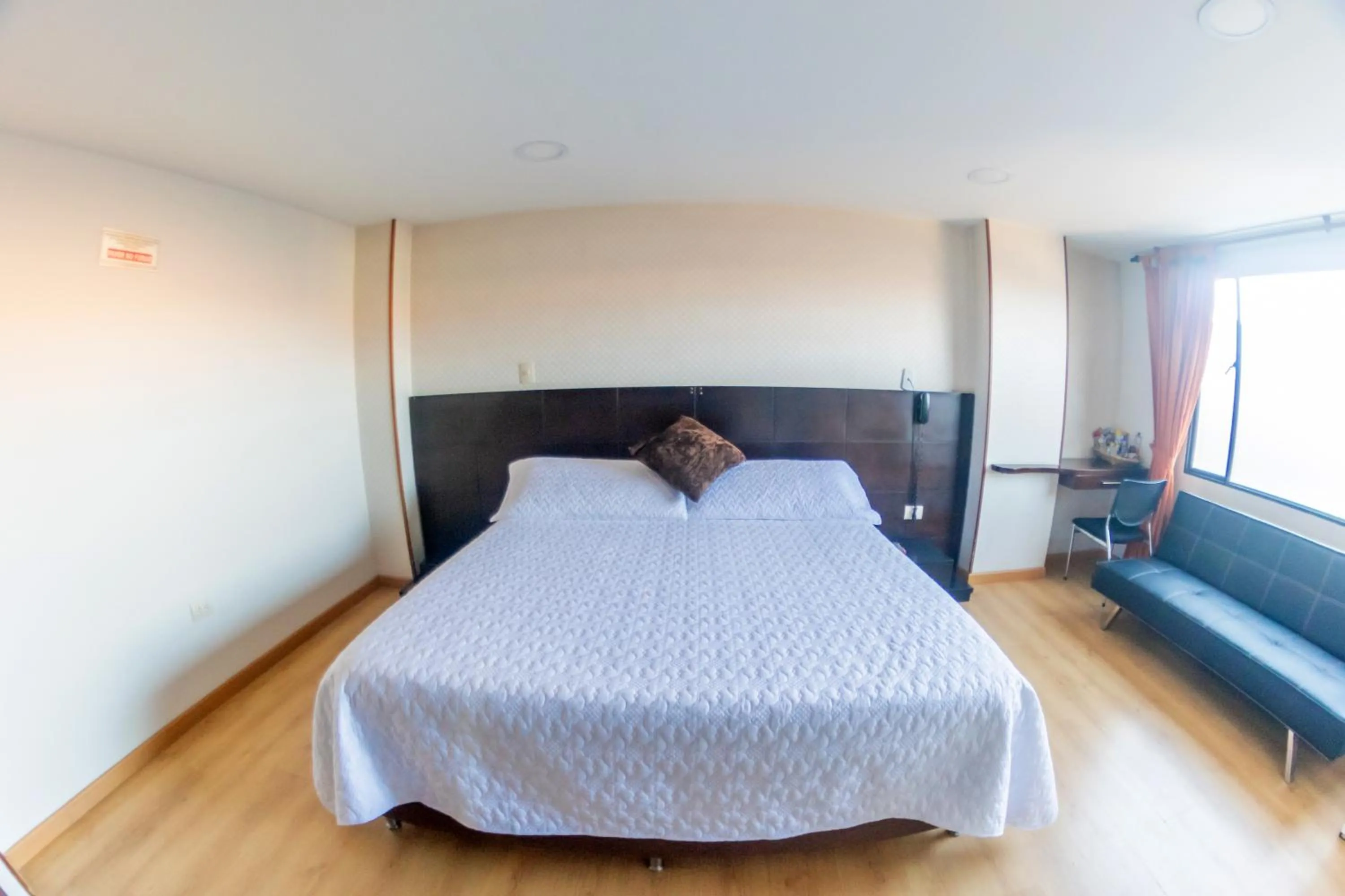 Bed in Hotel Plaza Muisca