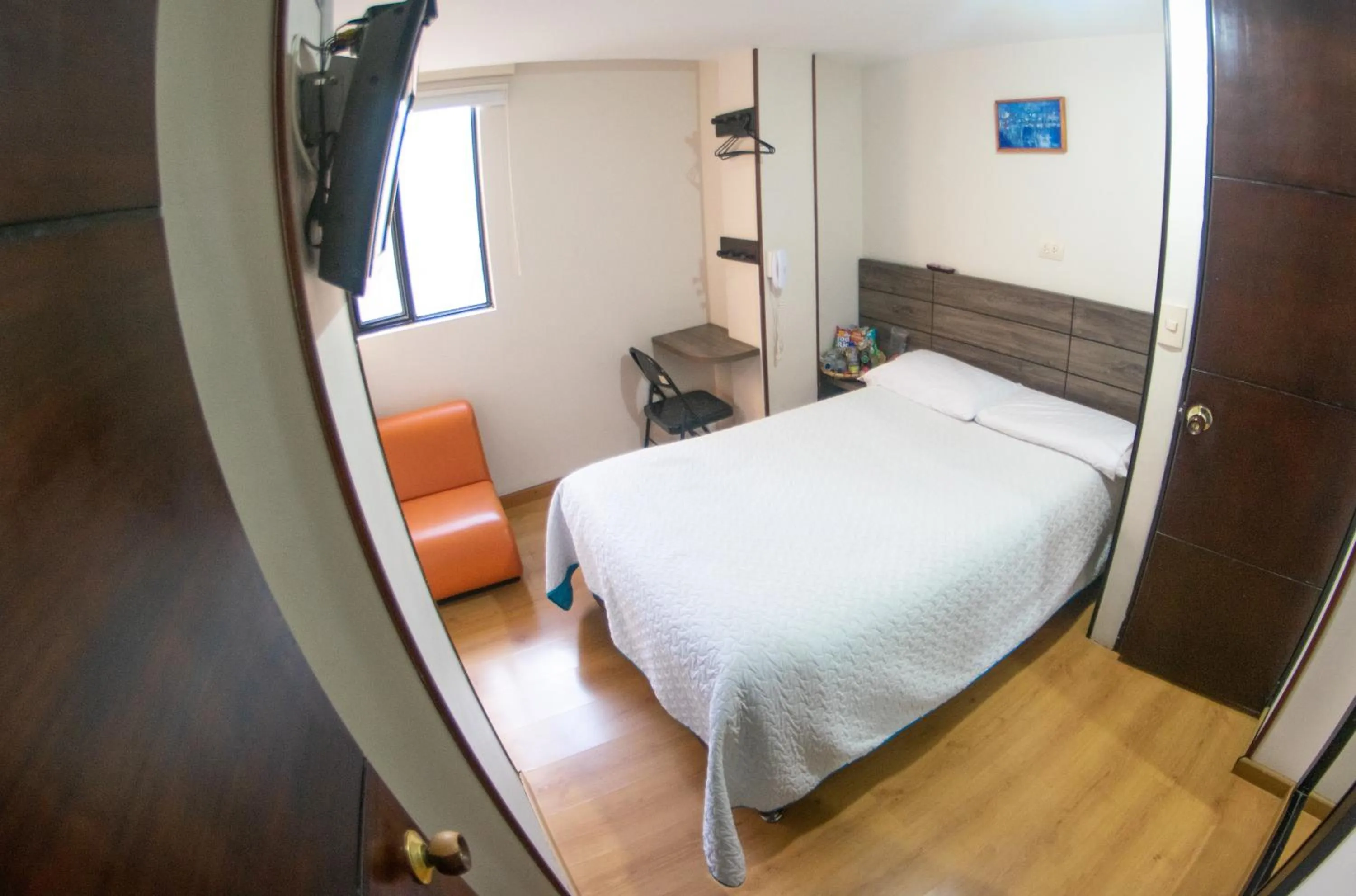 Bed in Hotel Plaza Muisca