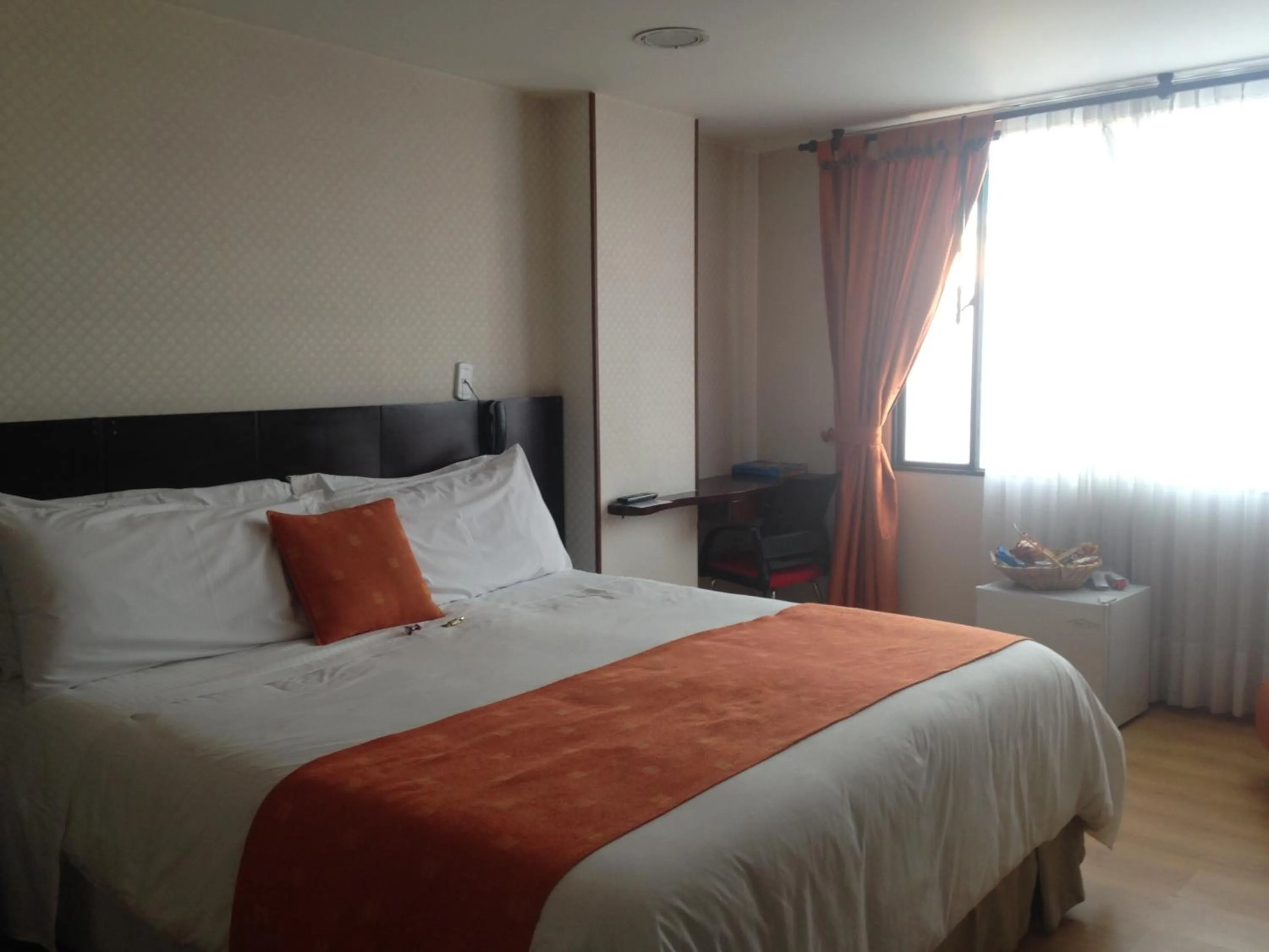 Bed in Hotel Plaza Muisca