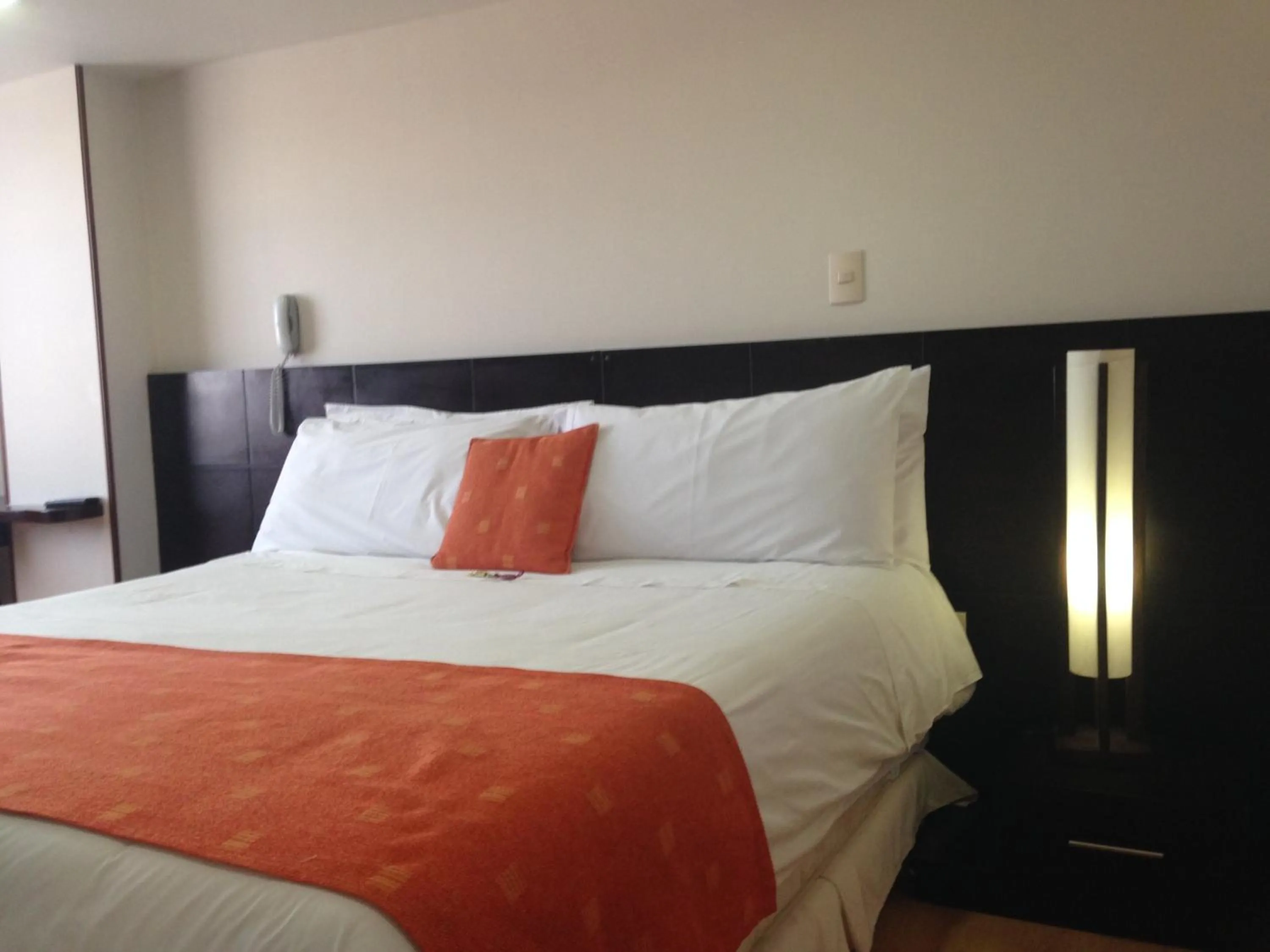 Bed in Hotel Plaza Muisca