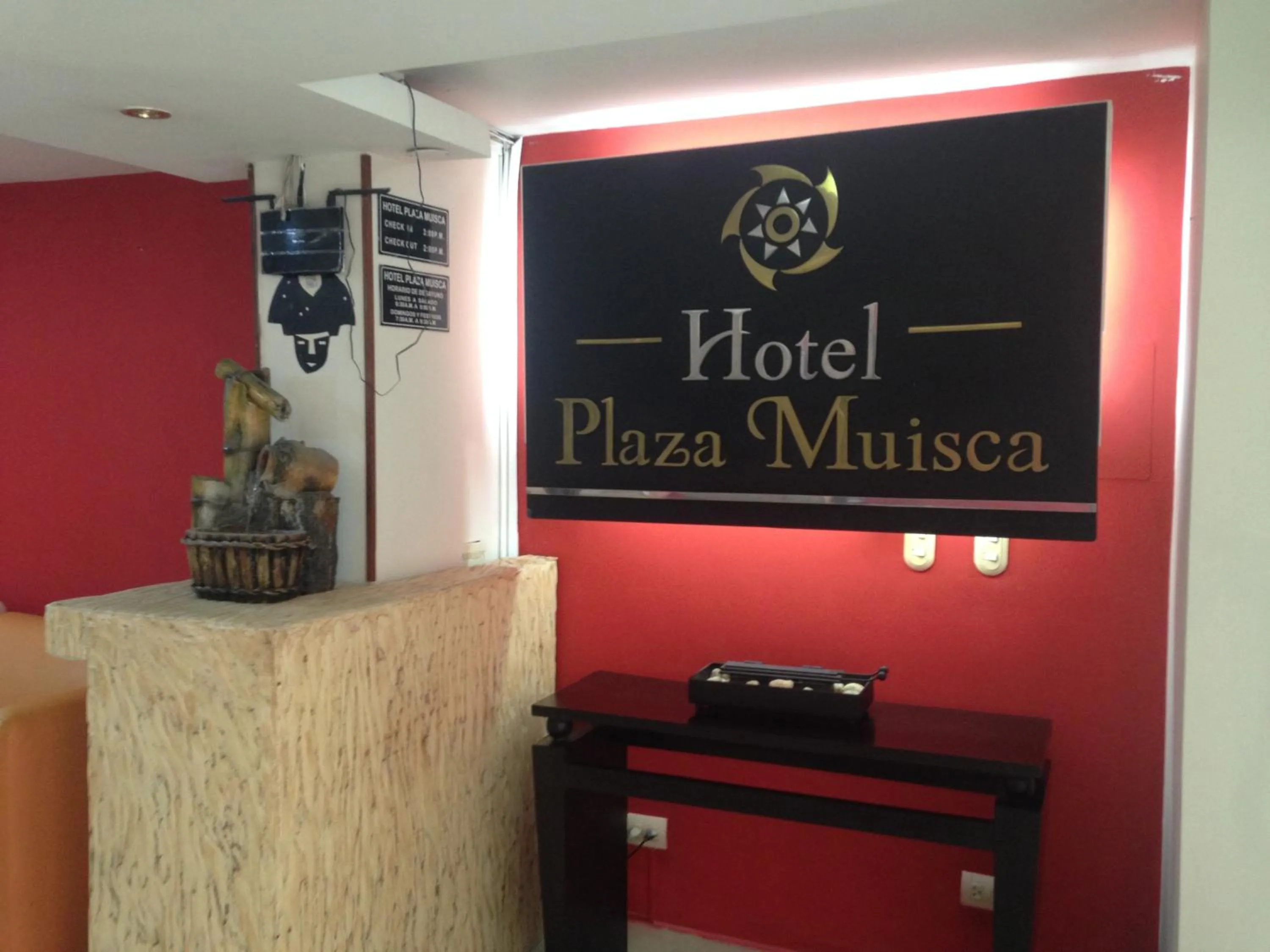 Property logo or sign, Lobby/Reception in Hotel Plaza Muisca