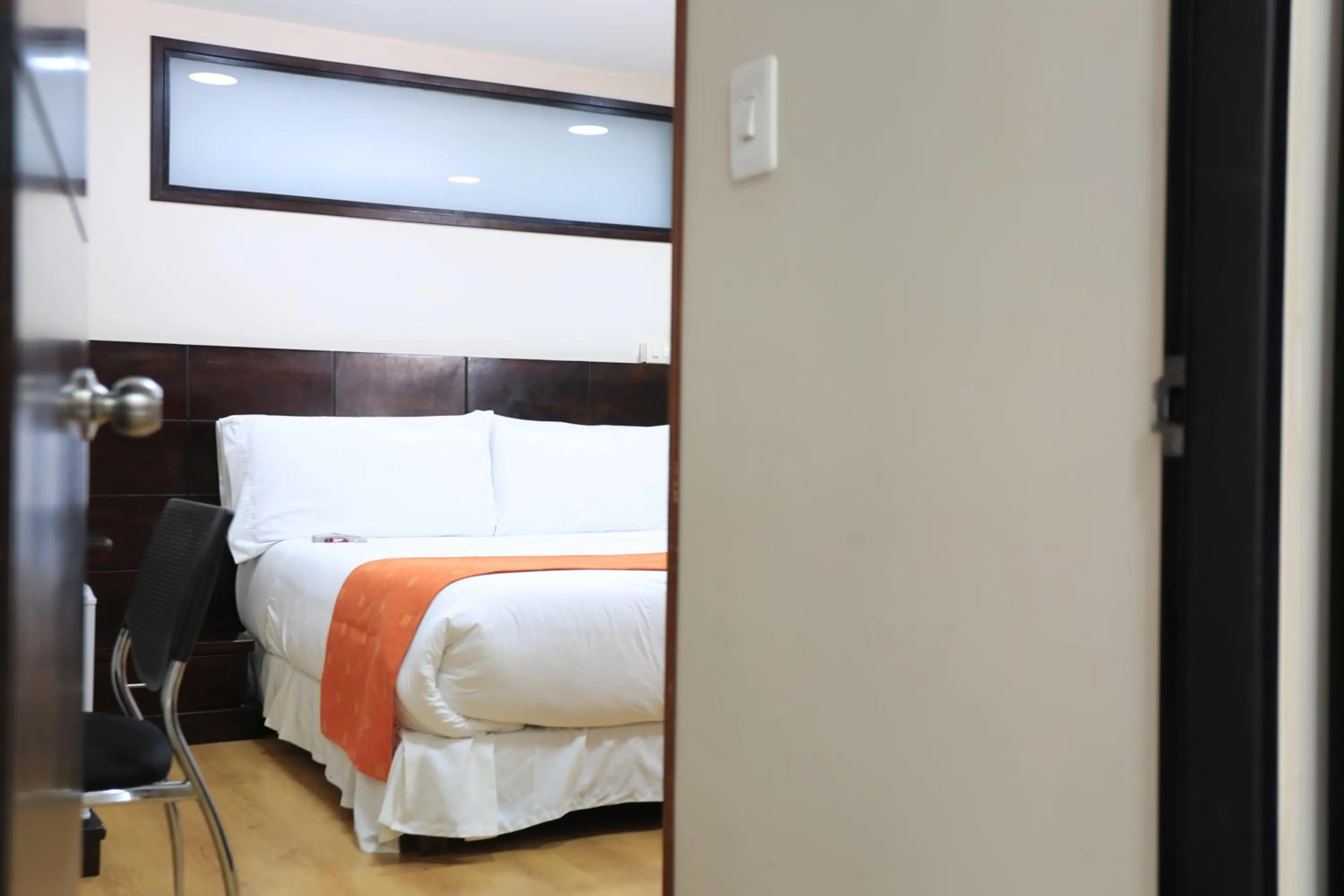 Bed in Hotel Plaza Muisca