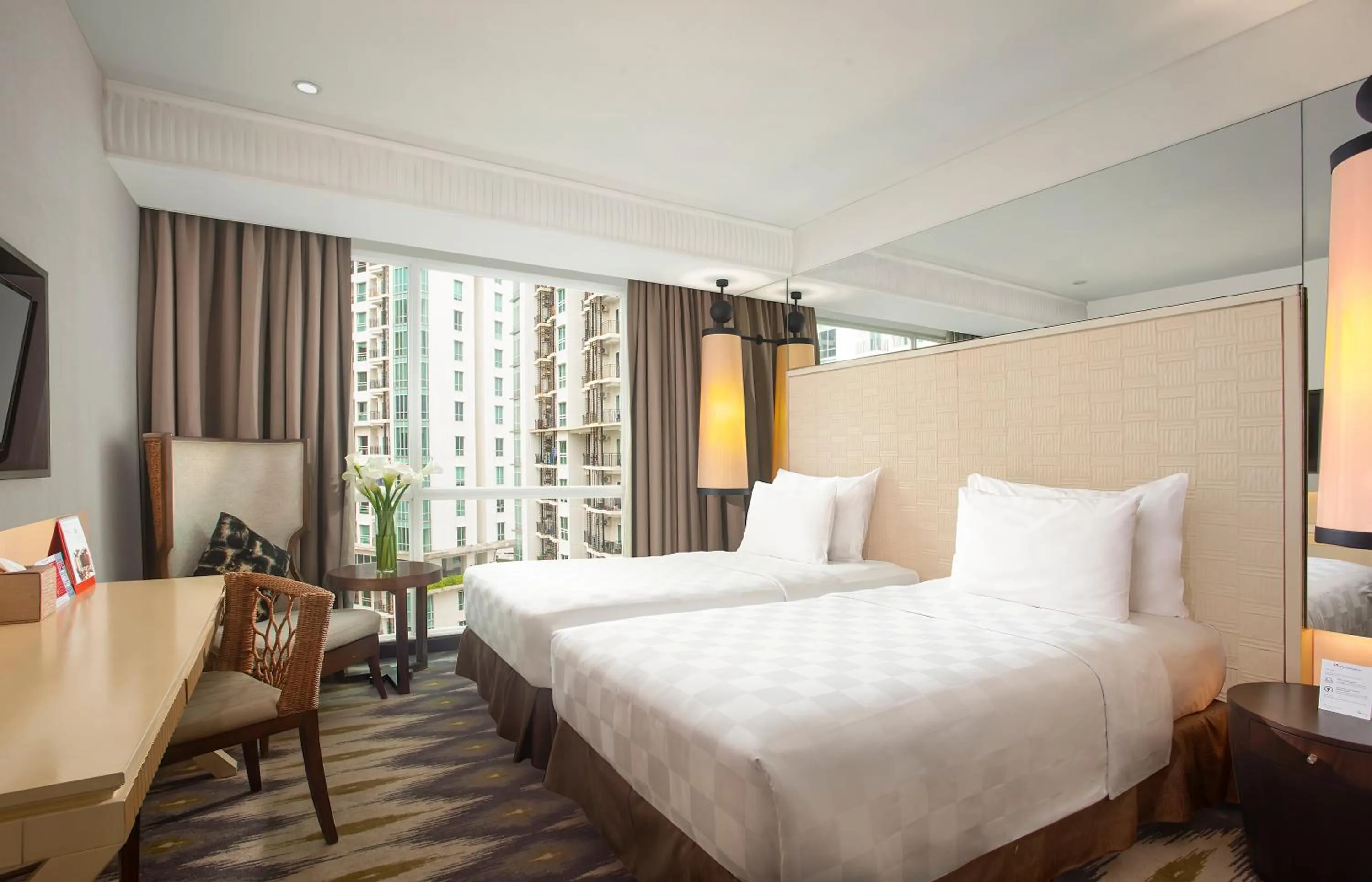 Bed in Swiss-Belresidences Kalibata