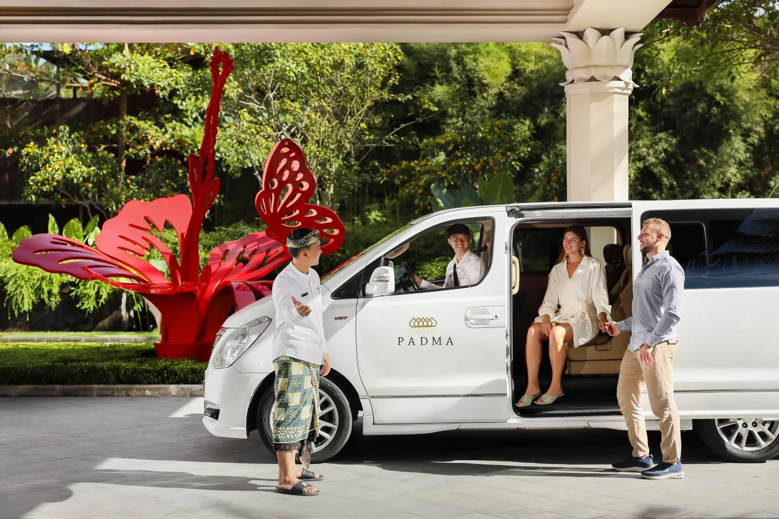 shuttle in Padma Resort Ubud
