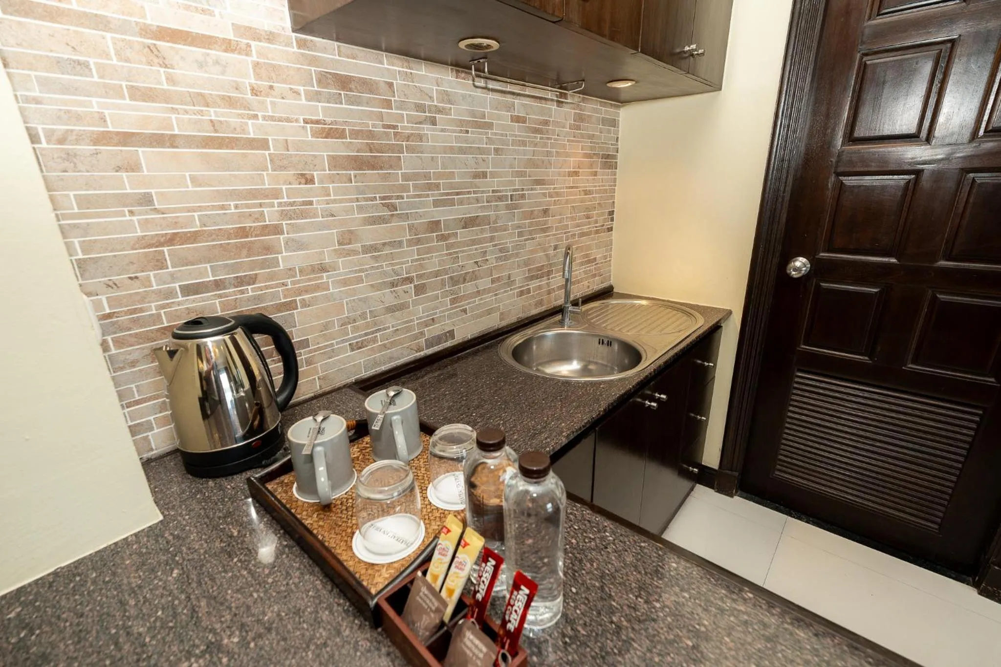 Kitchen or kitchenette in Sunday Chateau En Ville - Pattaya