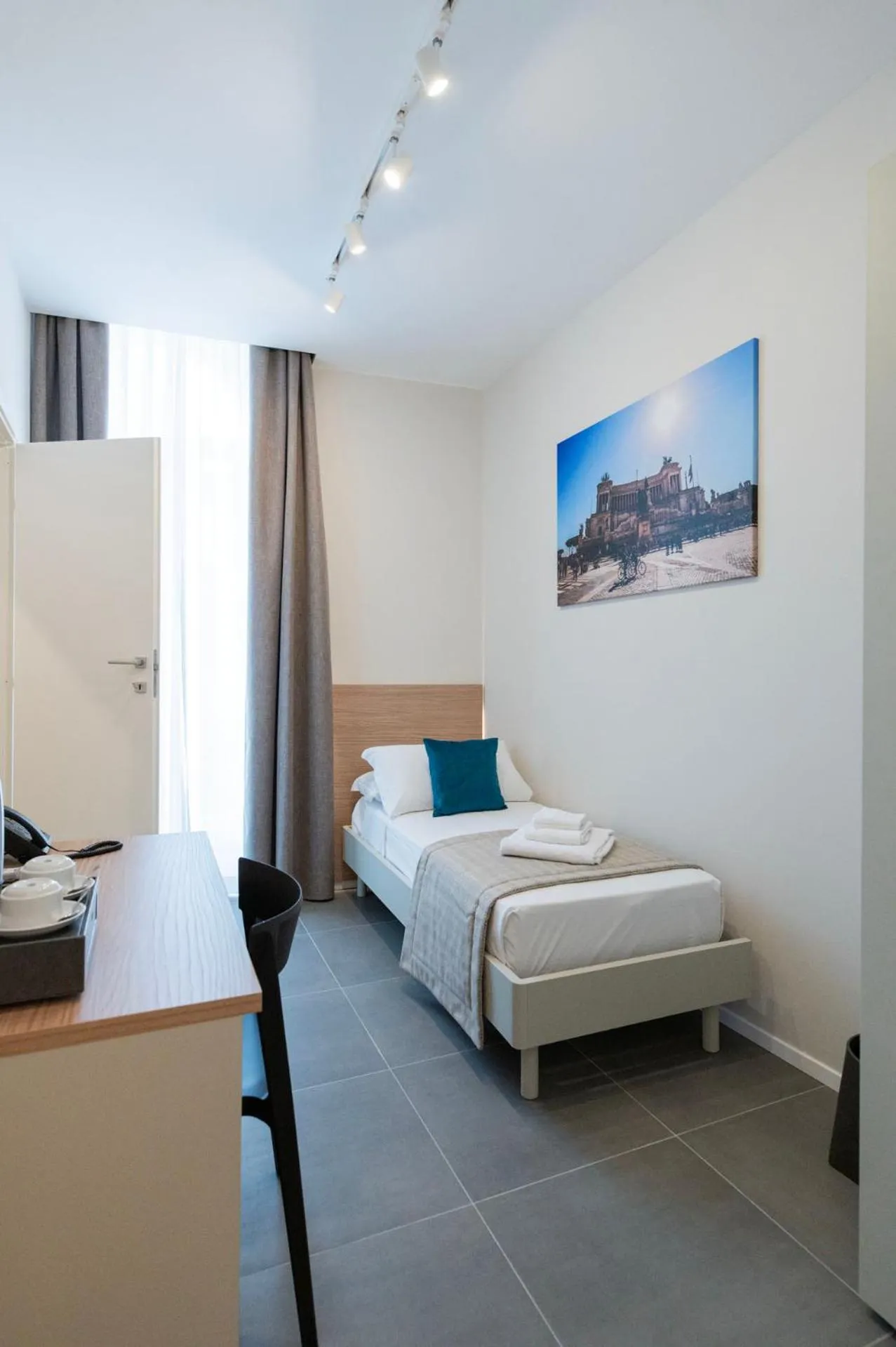 Bed in imperium suite trevi