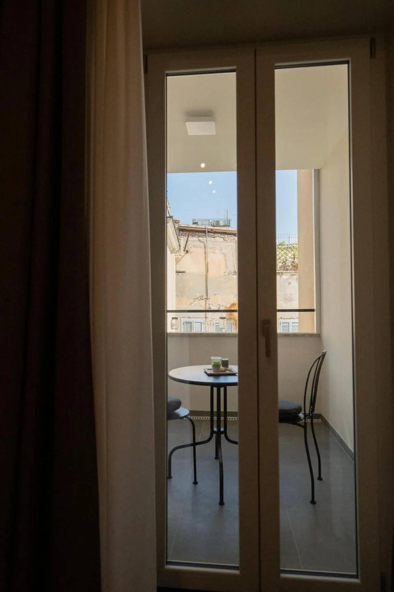 Balcony/Terrace in imperium suite trevi