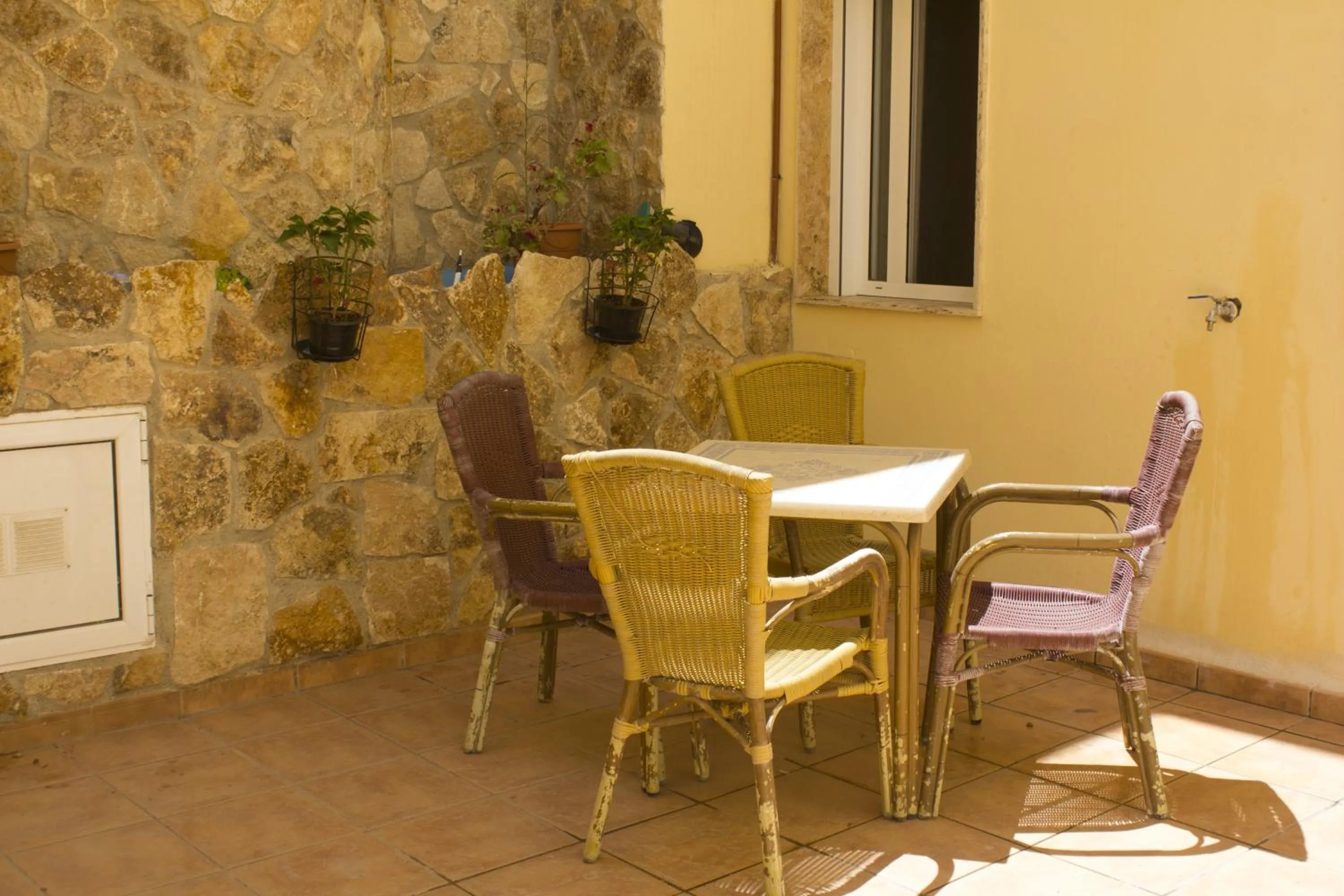 Patio in Hotel la Parrilla