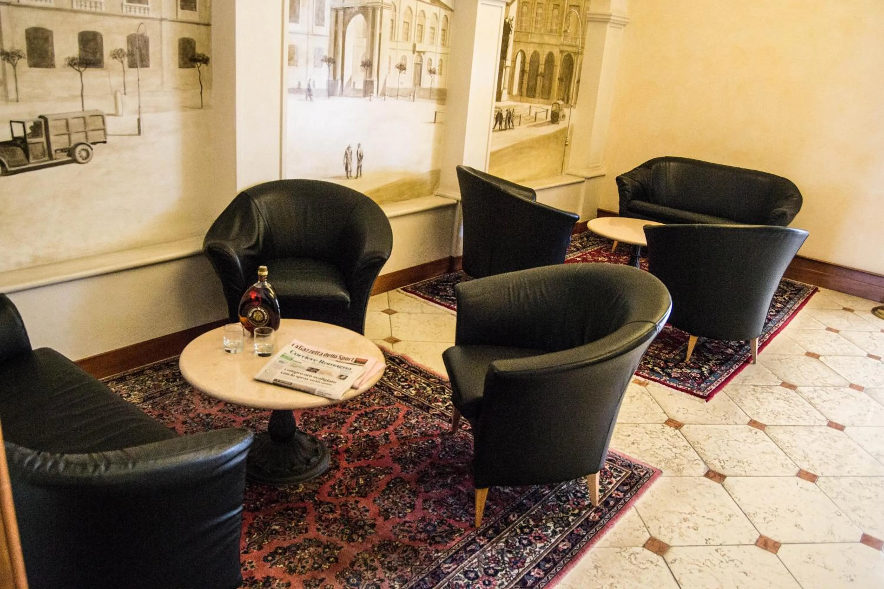 Lobby or reception in Hotel San Clemente