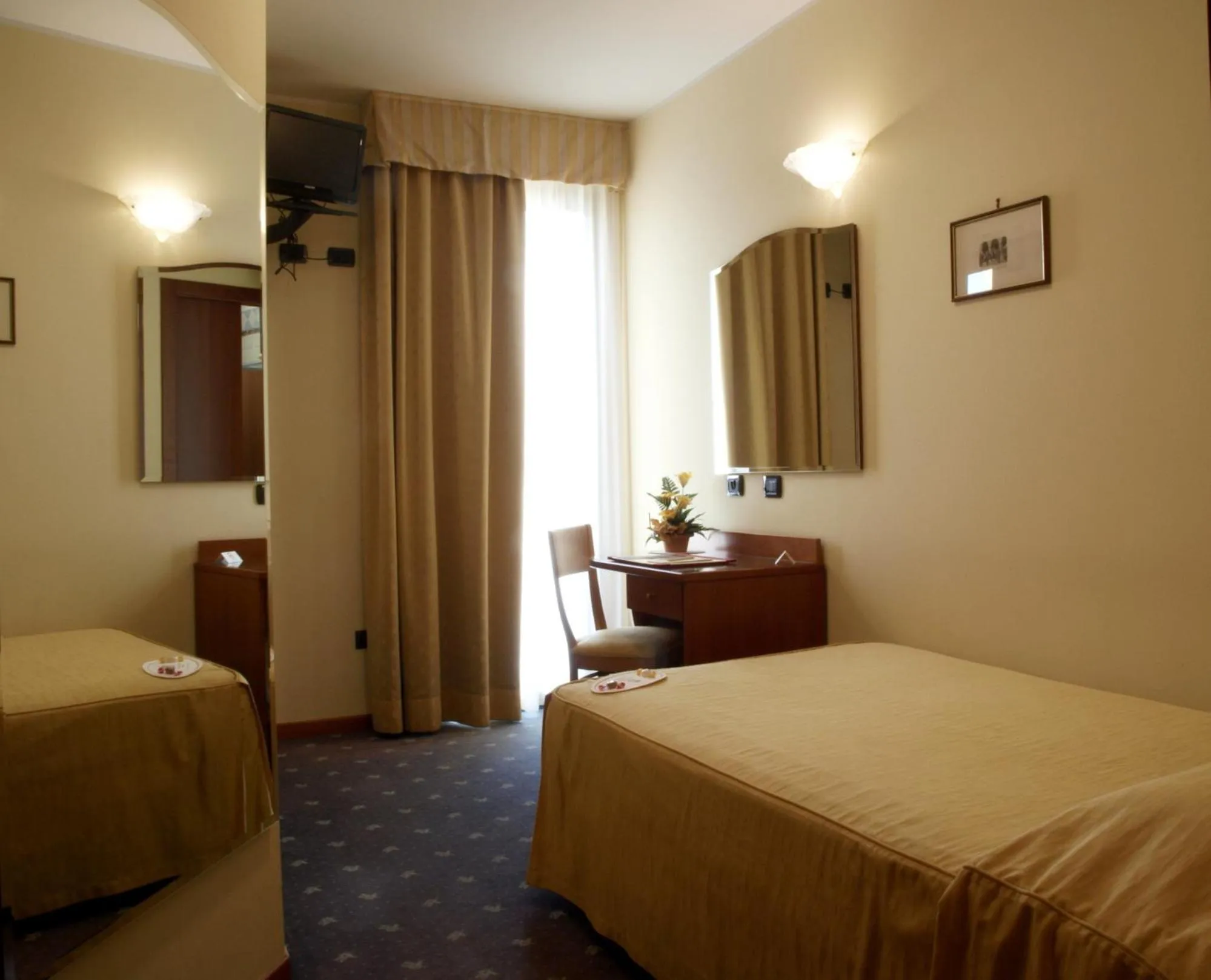 Bedroom, Bed in Hotel San Clemente