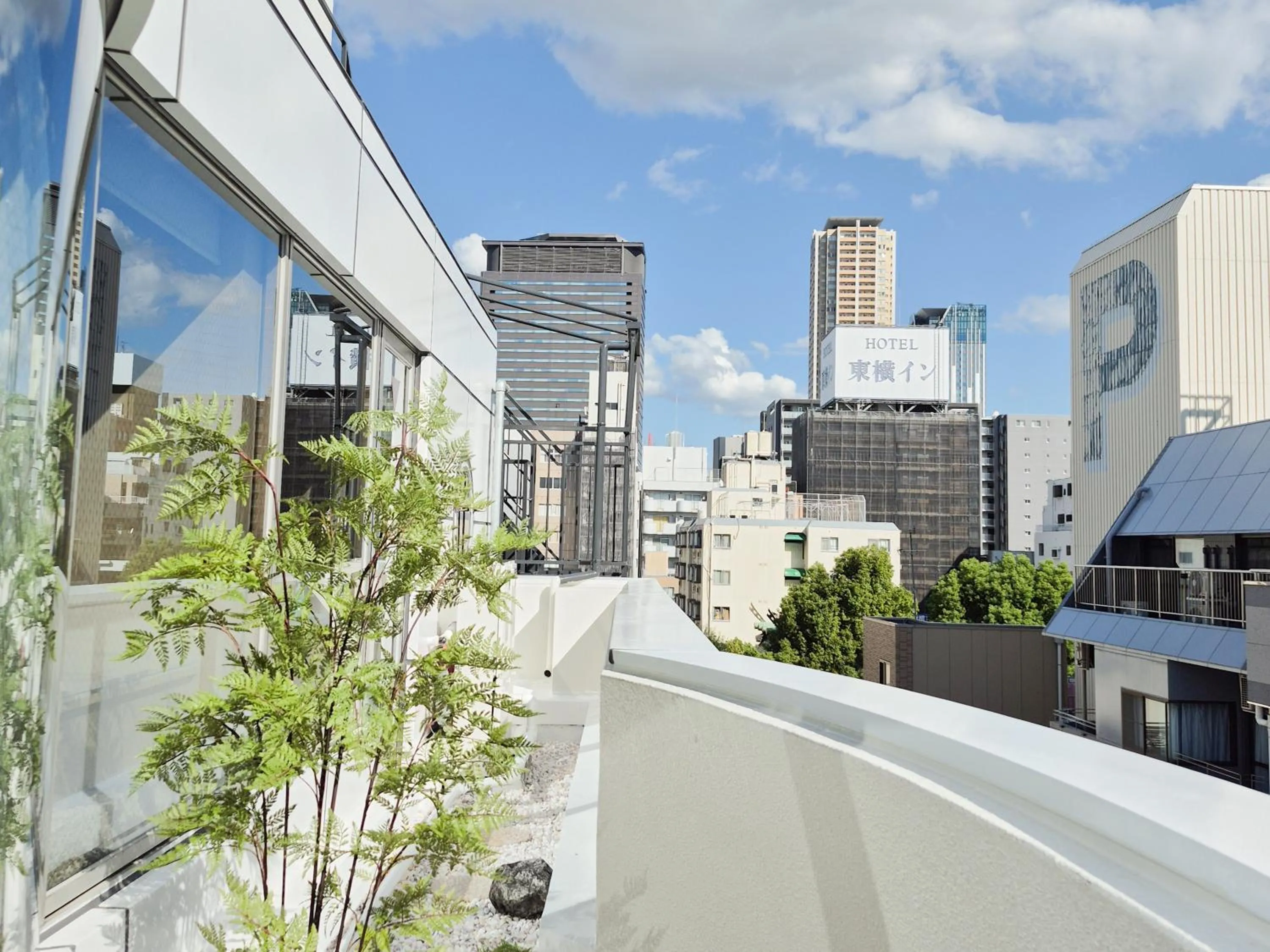 City view in UH Suite Namba Station The Spa