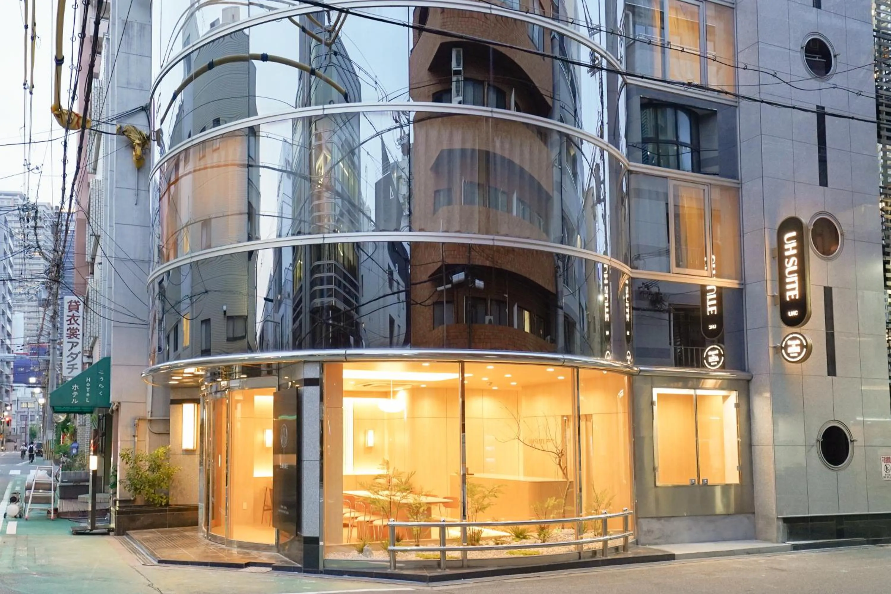 Property building in UH Suite Namba Station The Spa