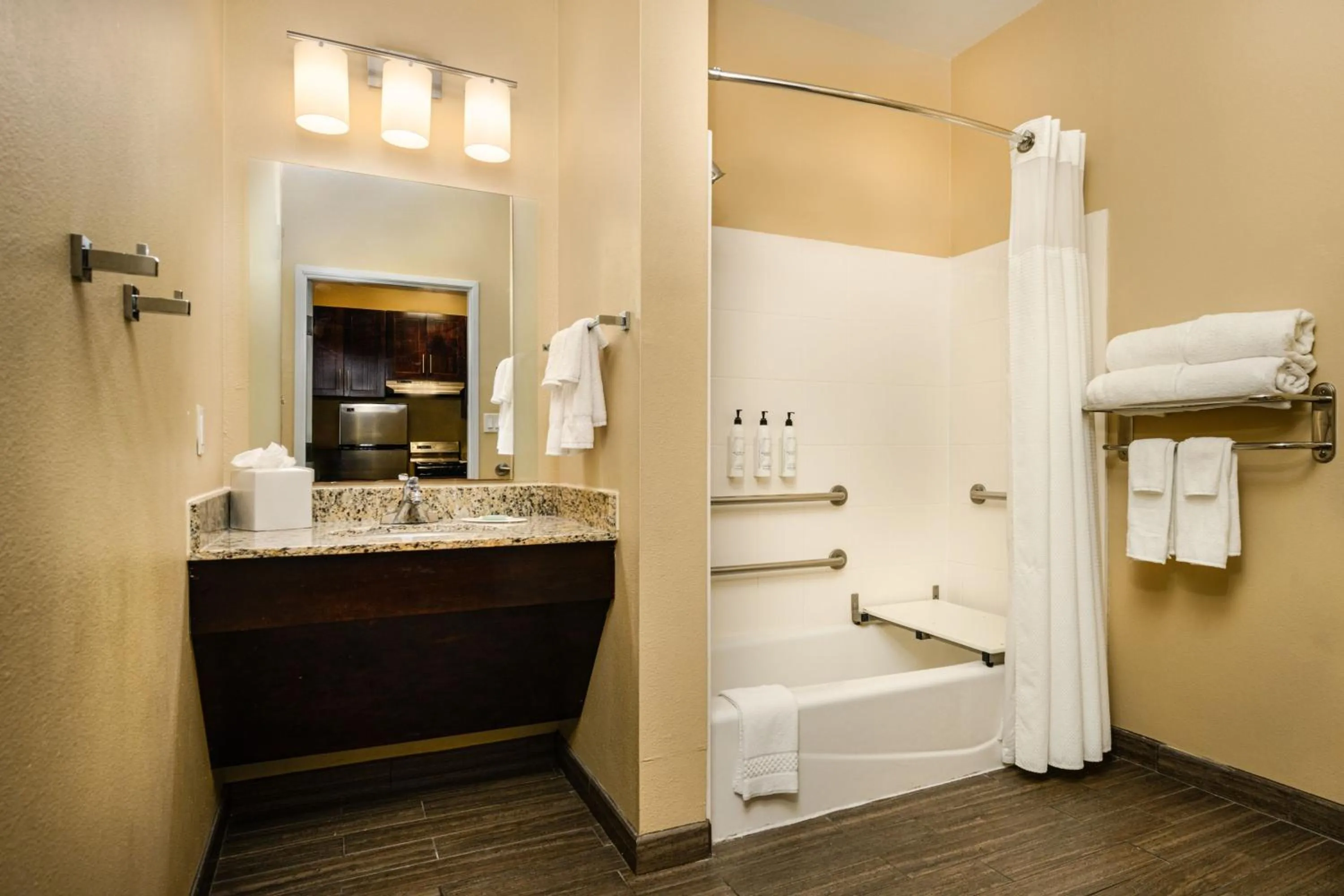 Bathroom in TownePlace Suites by Marriott Houston Galleria Area
