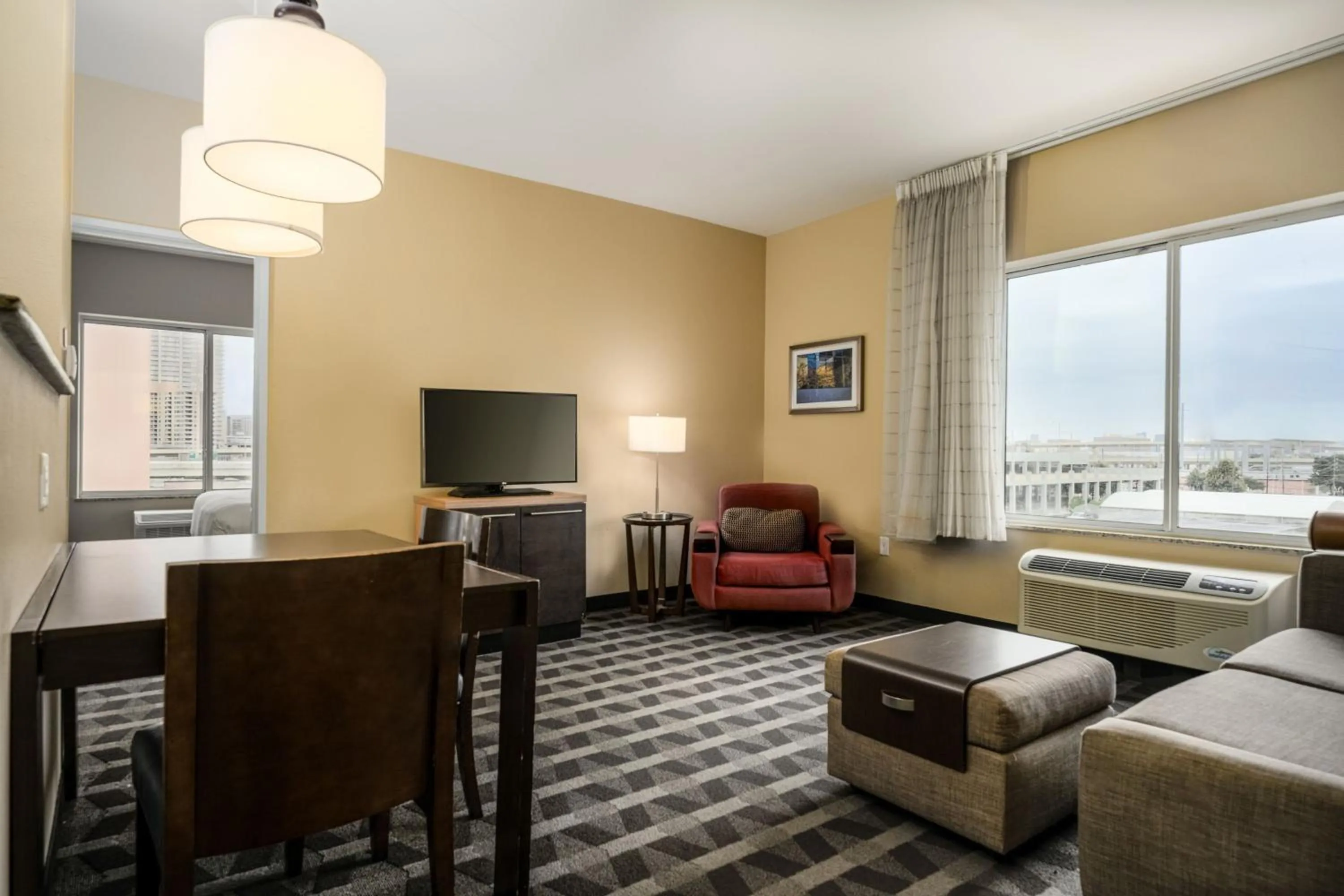 Living room in TownePlace Suites by Marriott Houston Galleria Area