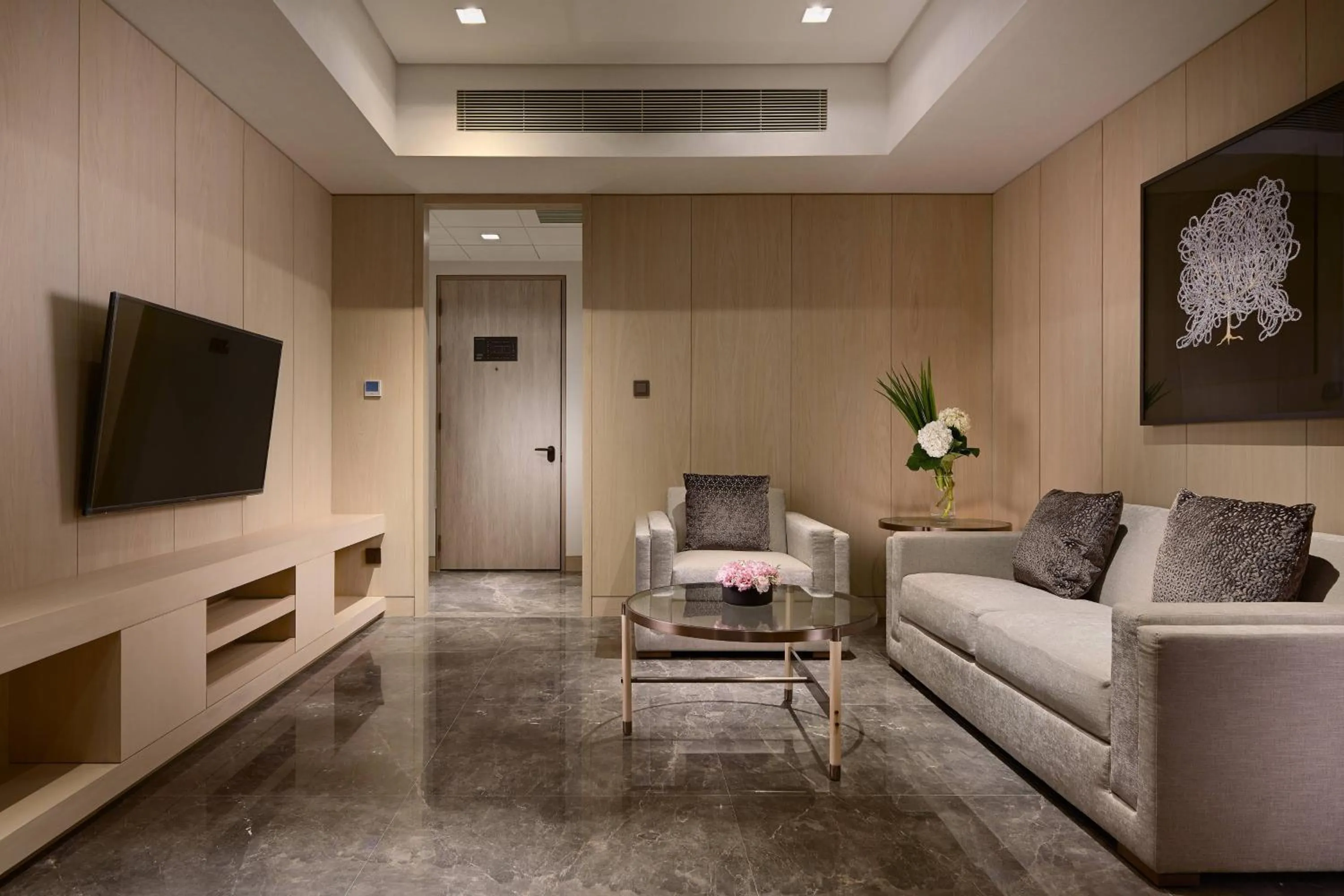 Living room in Taipei Marriott Hotel