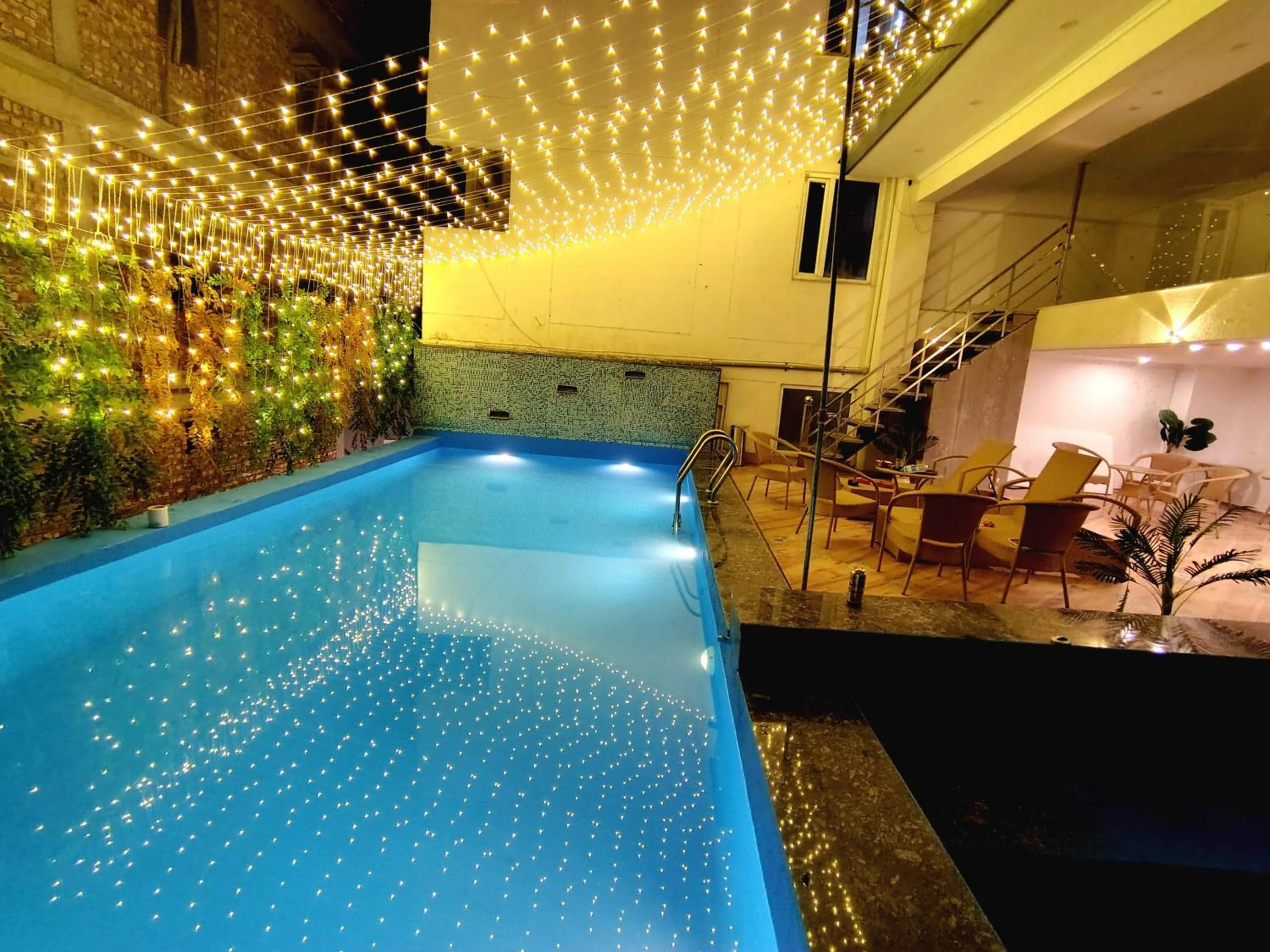 Seating area in Hotel Tapovan Hills