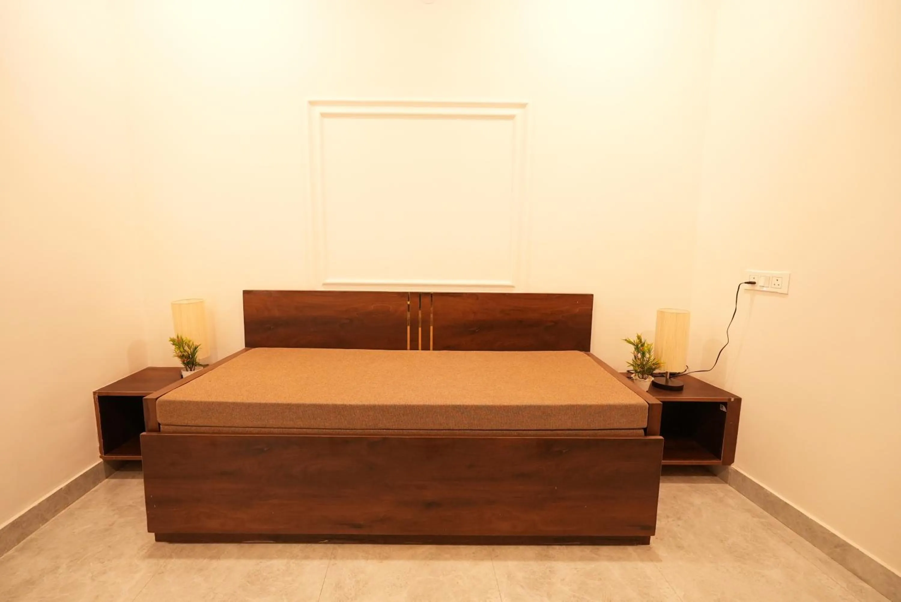 Bed in Hotel Tapovan Hills