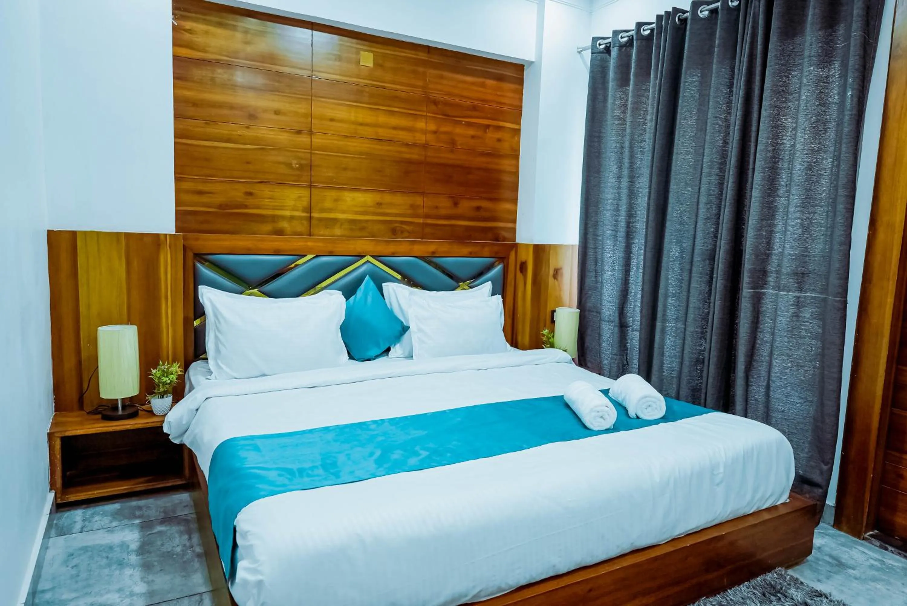 Bed in Hotel Tapovan Hills