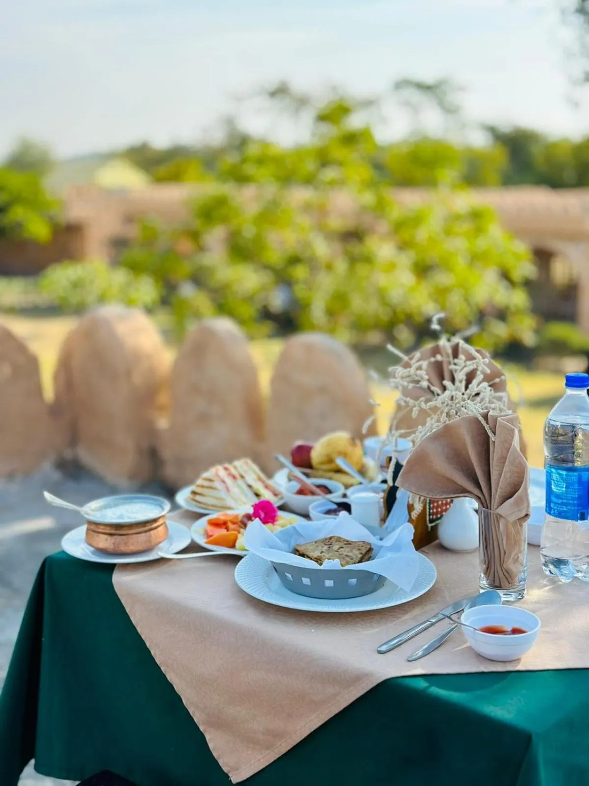 Food in Hariyali Dhani Camps & Desert Resort With Swimming Pool, Jodhpur