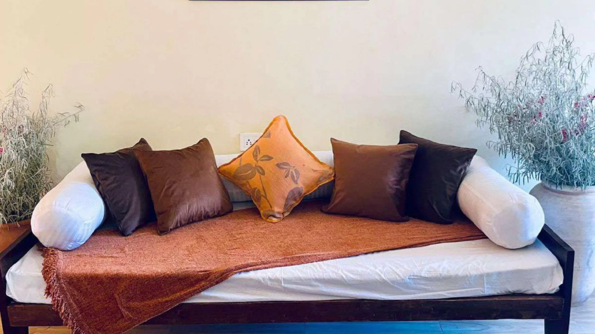 Seating area, Bed in Hariyali Dhani Camps & Desert Resort With Swimming Pool, Jodhpur