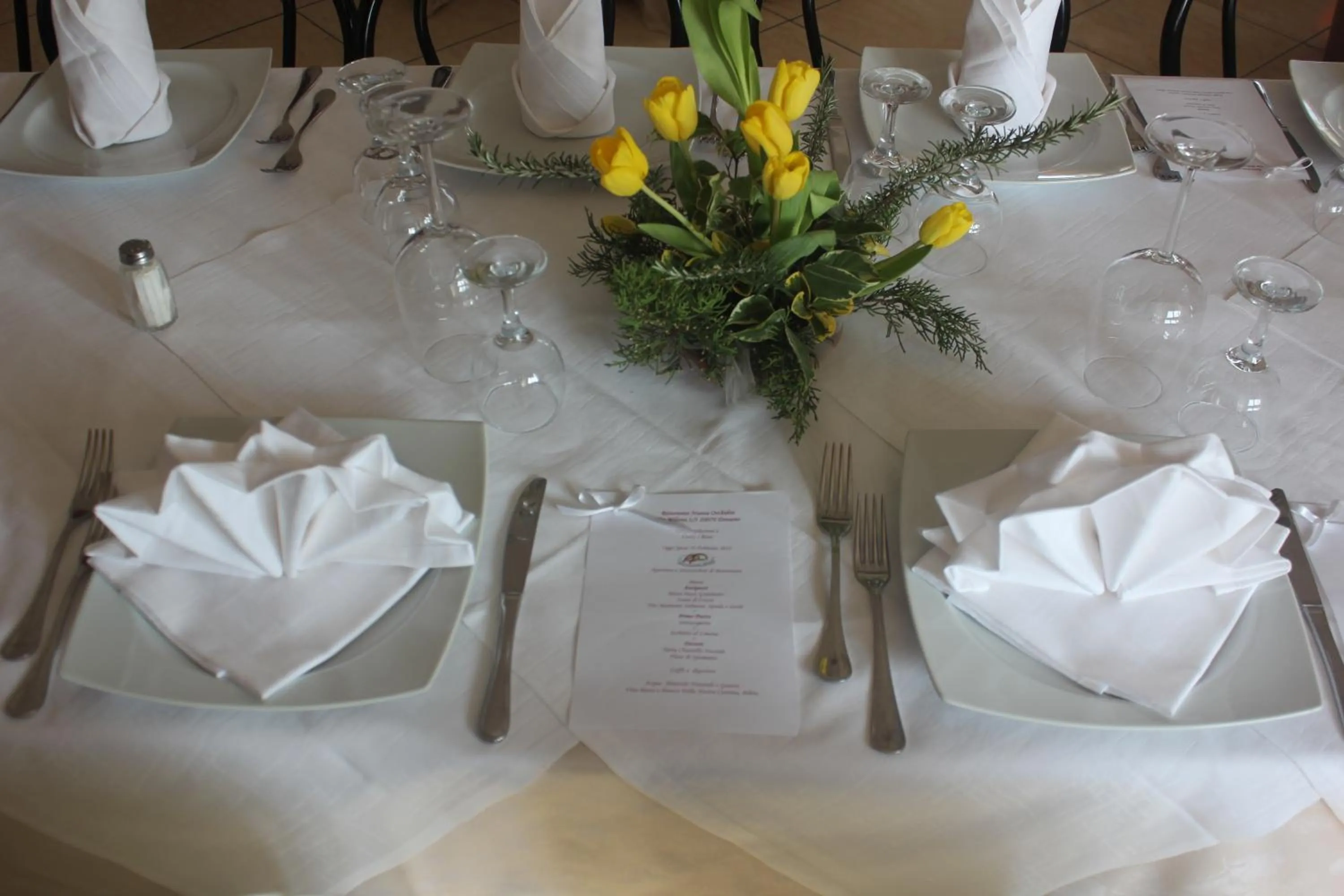 Food and drinks in Hotel Nuova Orchidea