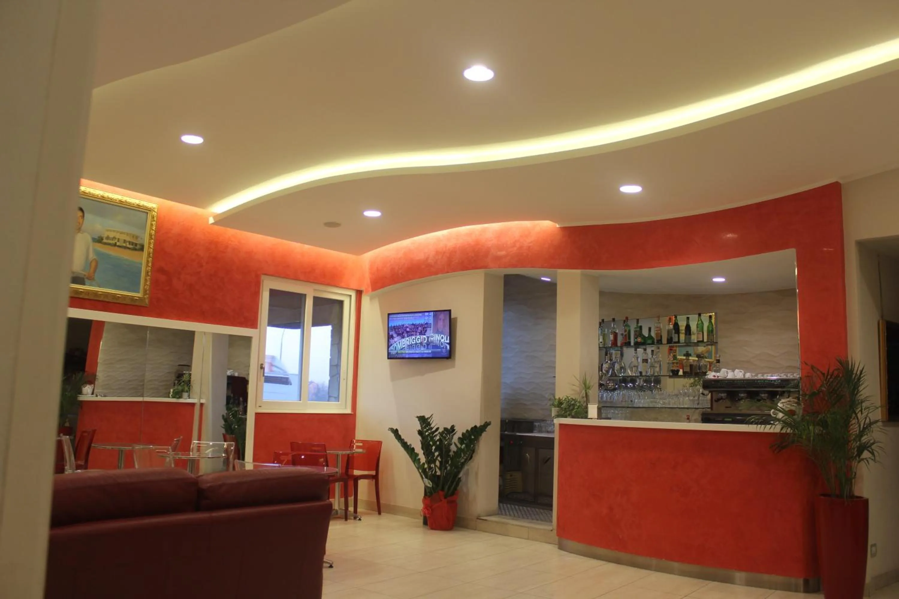 Lounge or bar in Hotel Nuova Orchidea