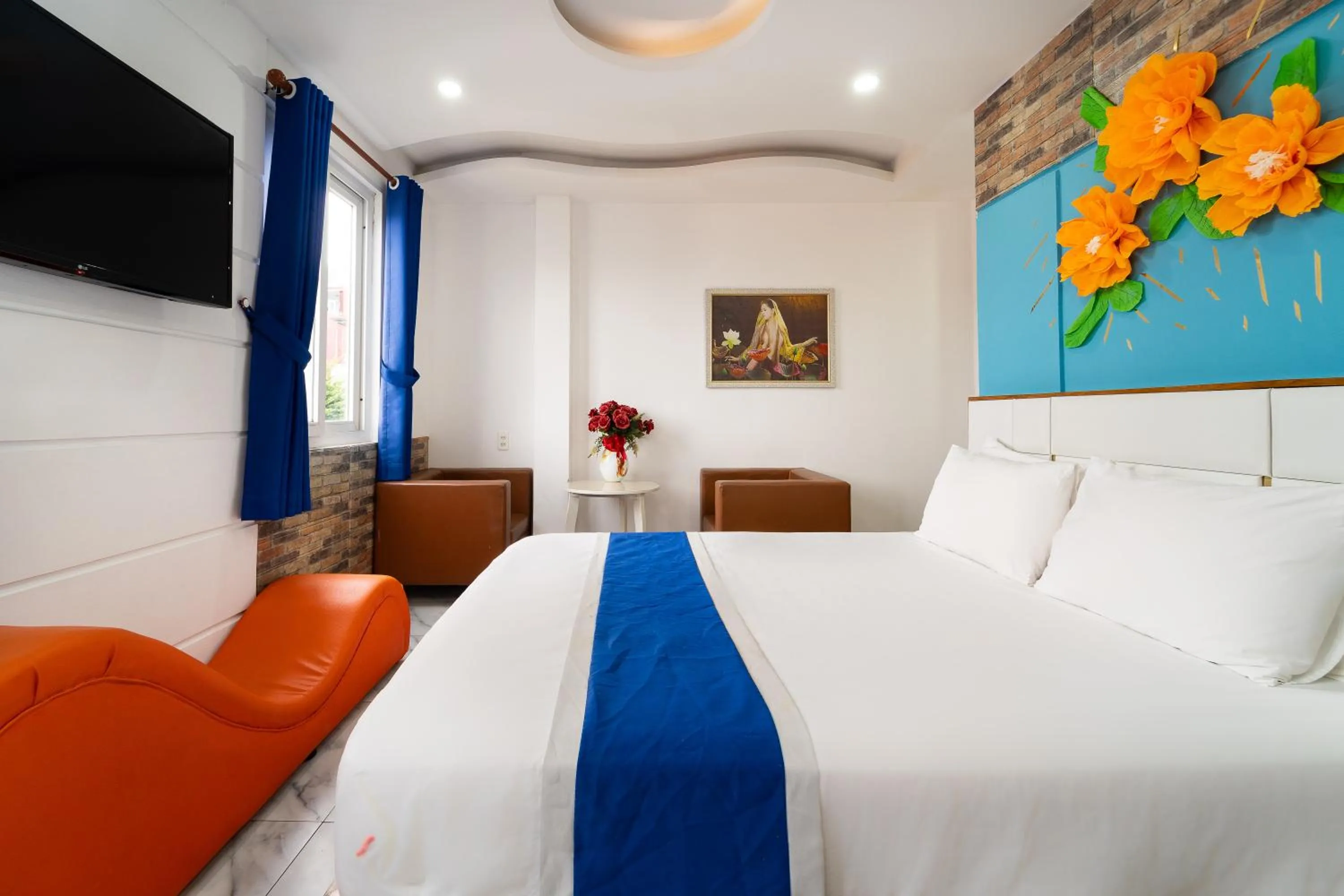 Bedroom, Bed in Collection O Sunrise Hotel Trung Son Near Lotte Mart