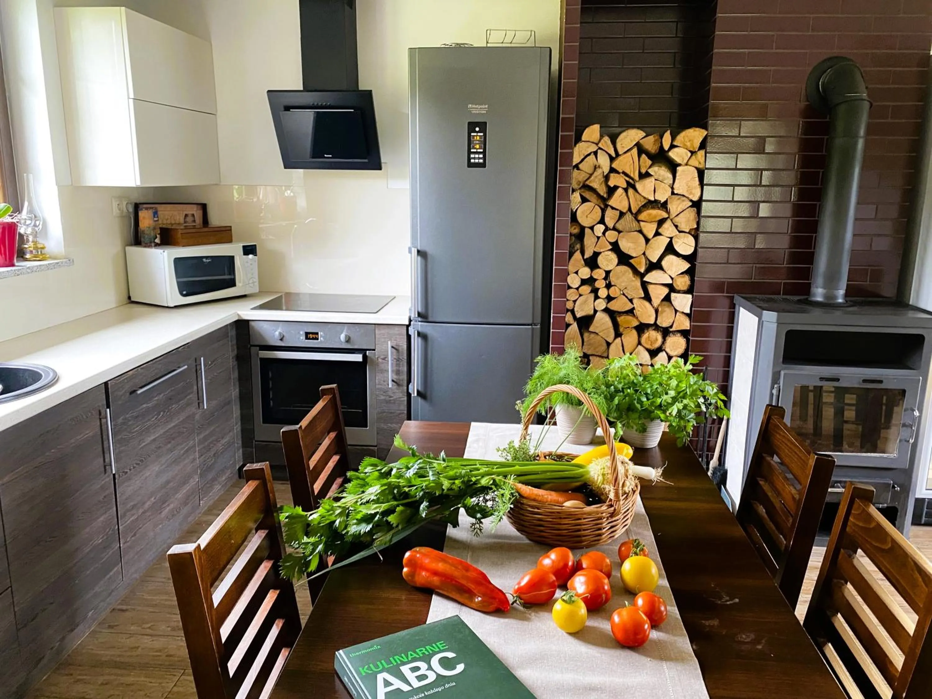 Kitchen or kitchenette in Pod Chmielarzem