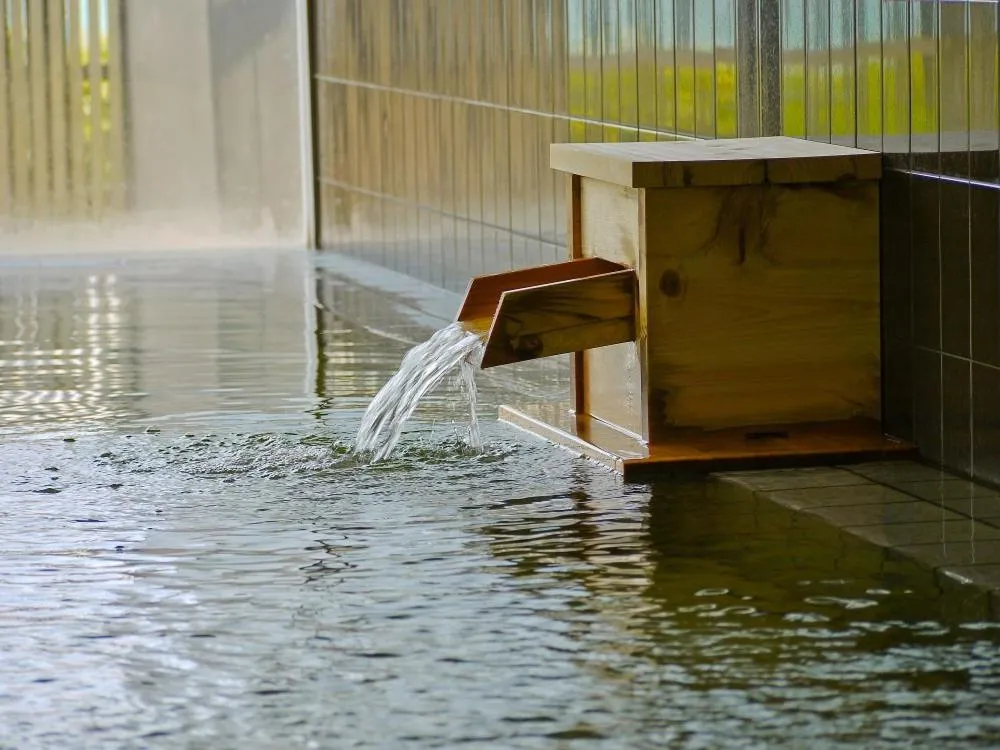 Hot Spring Bath in Yado Nakaya