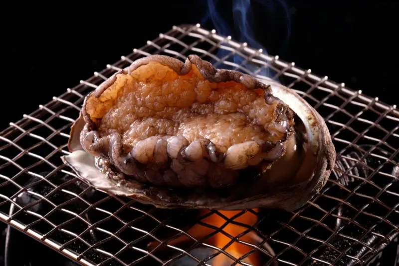 Food close-up in Ryokusuitei