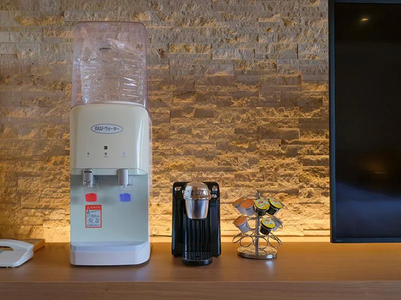 Coffee/tea facilities in Ryokusuitei