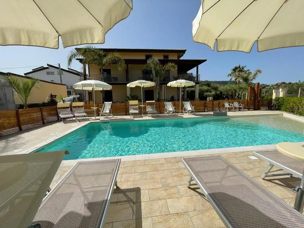 Swimming pool in Villa D'Aquino