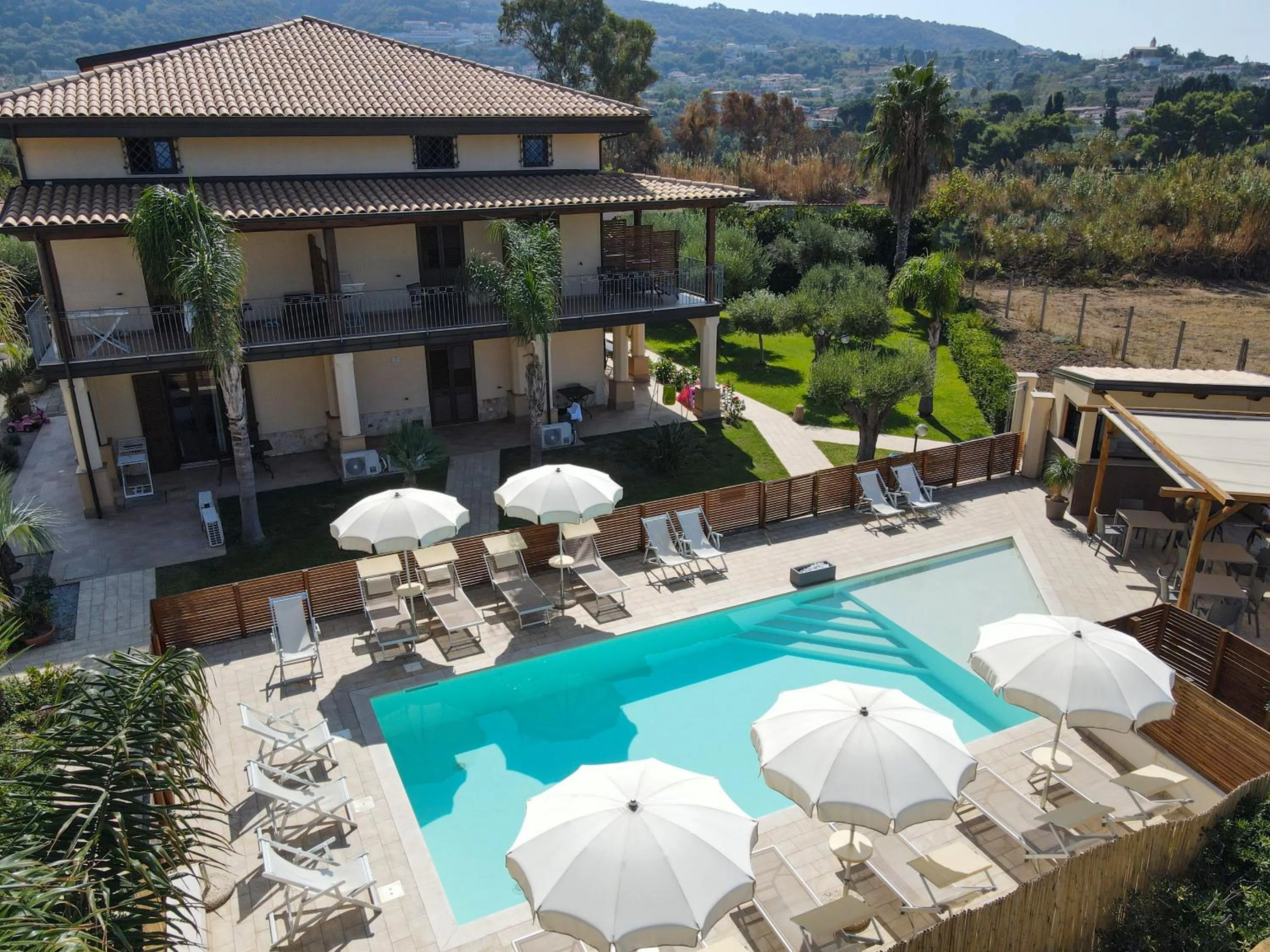 Swimming pool in Villa D'Aquino