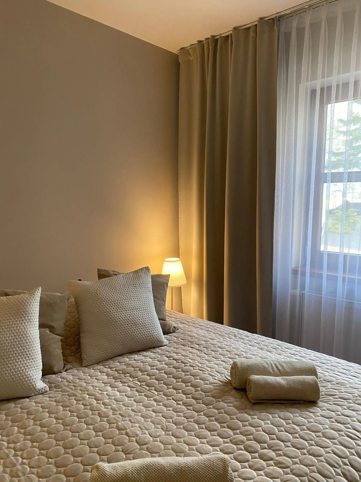 Bed in Willa Polanka