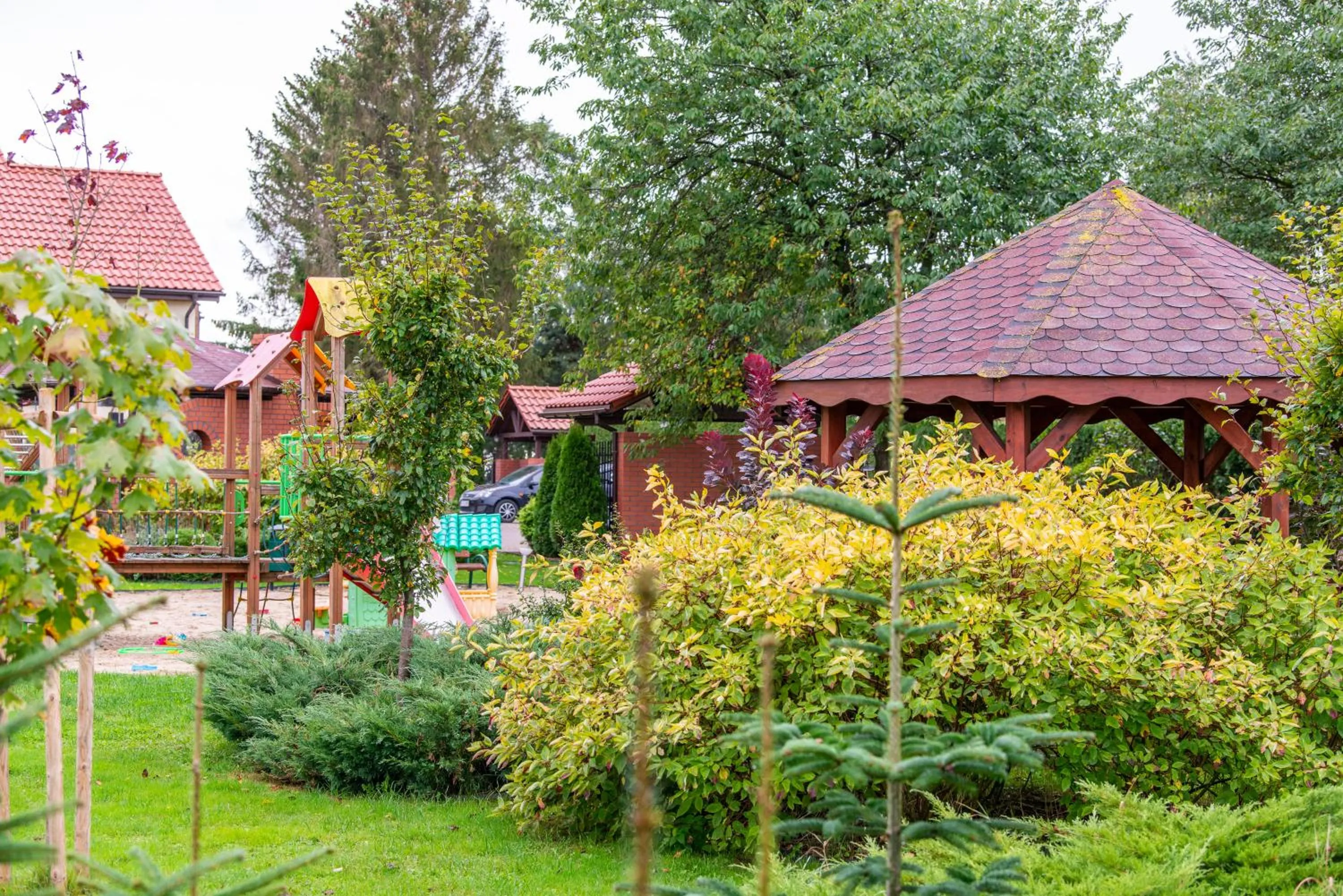 Garden in Willa Polanka