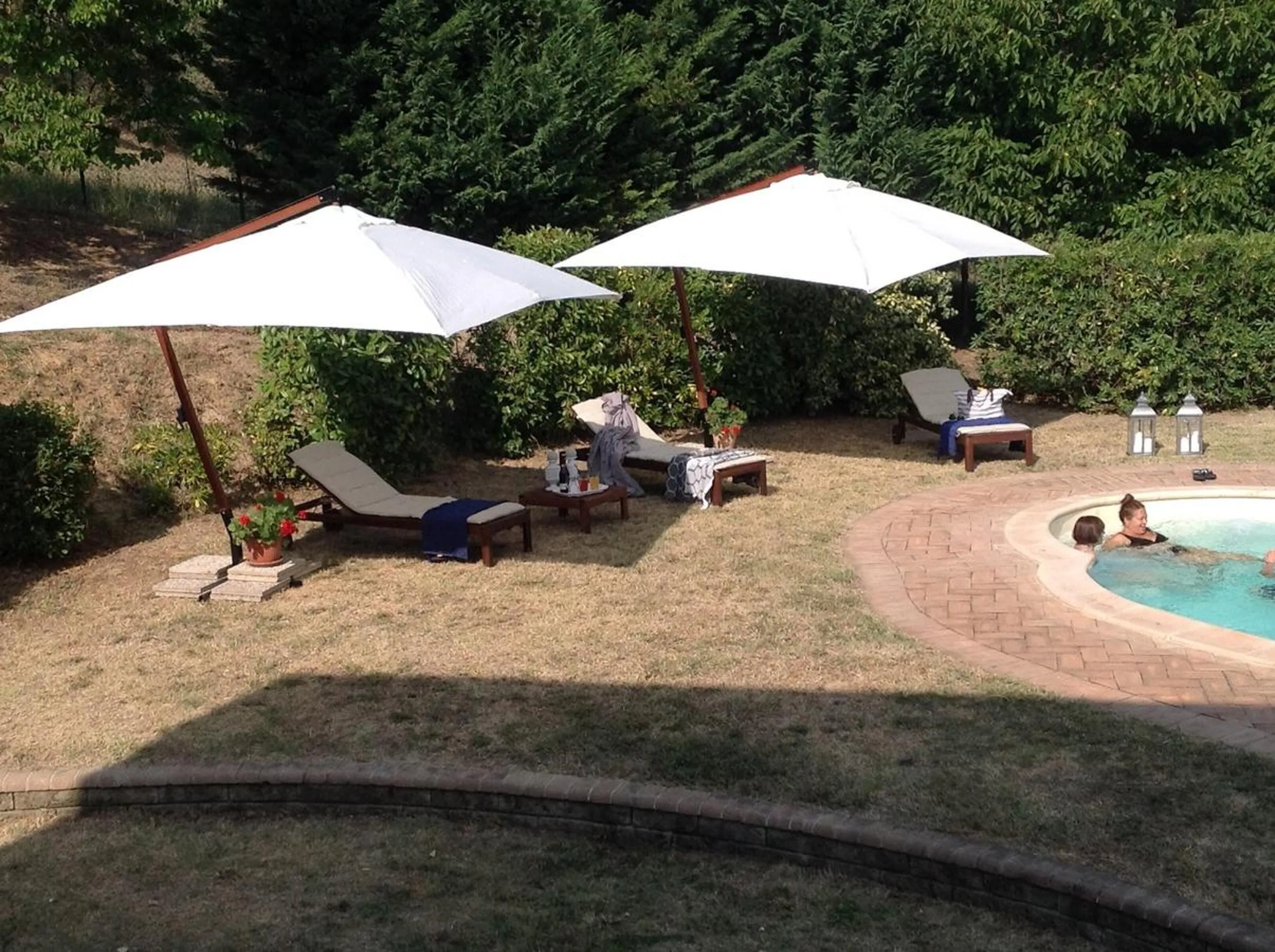 Swimming pool in B&B dell'Aviatore