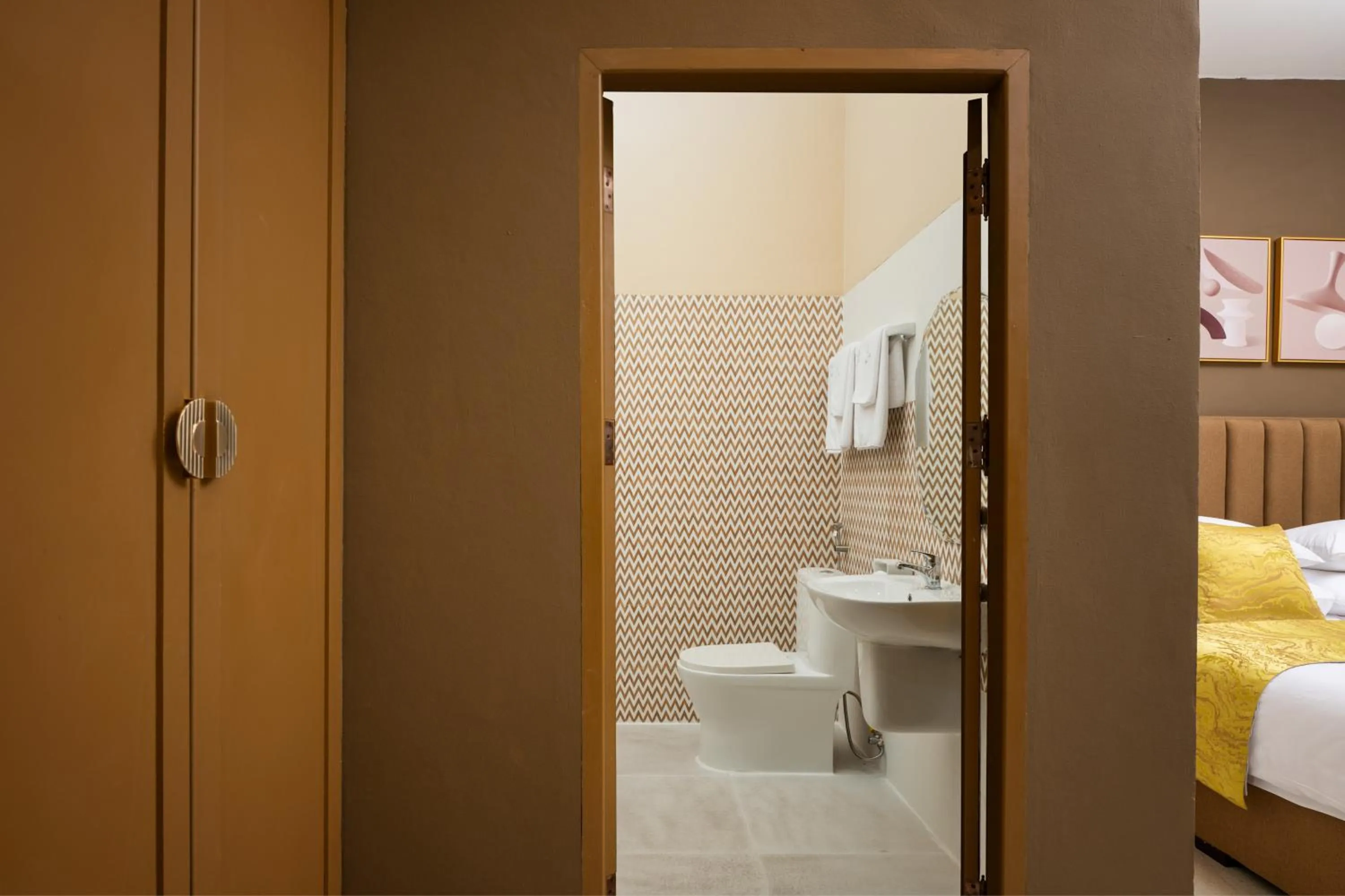 Bathroom in Ali Grand Hotel