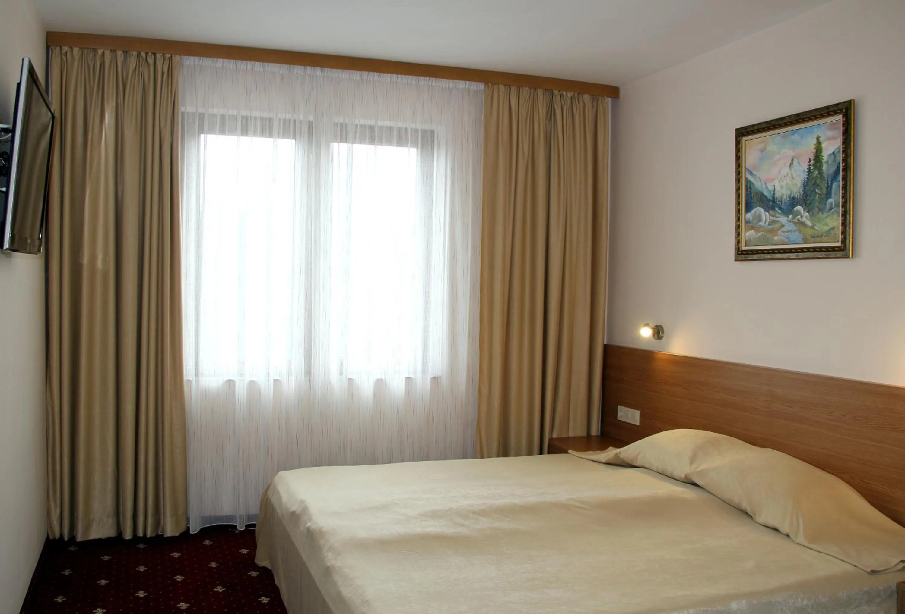 Photo of the whole room, Bed in Hotel Coop Rozhen