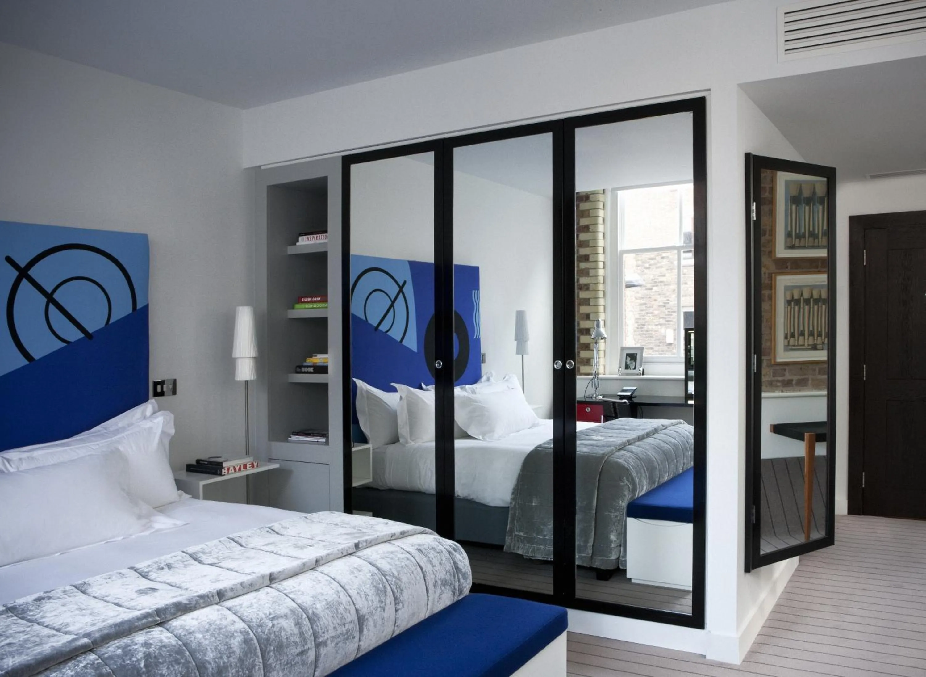 Decorative detail, Bed in Boundary Shoreditch