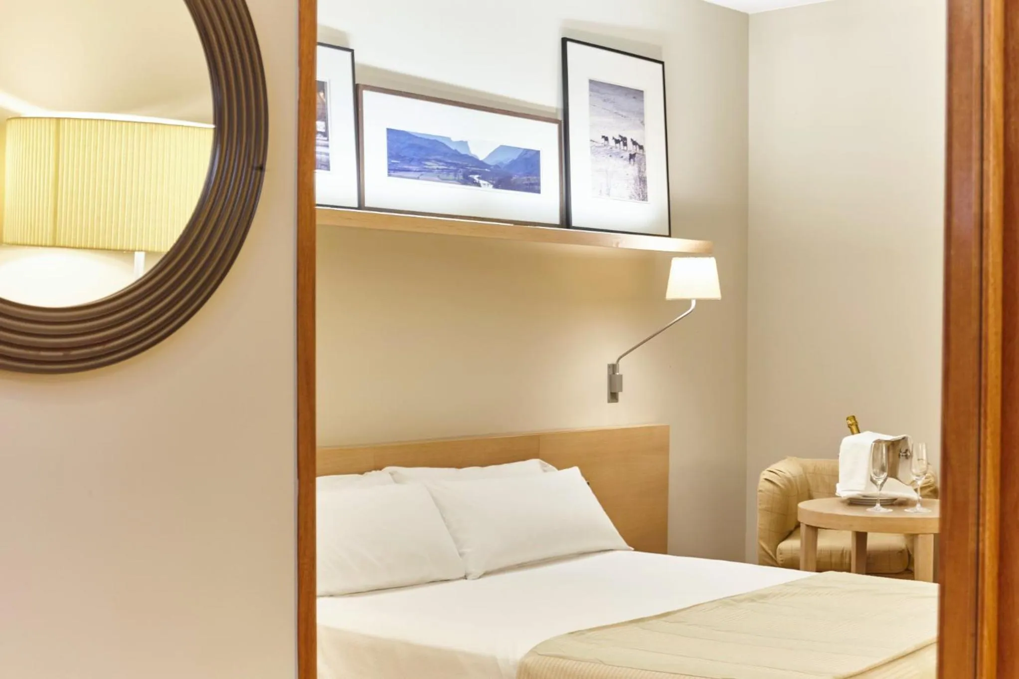 Bed in Parador De La Seu D'urgell