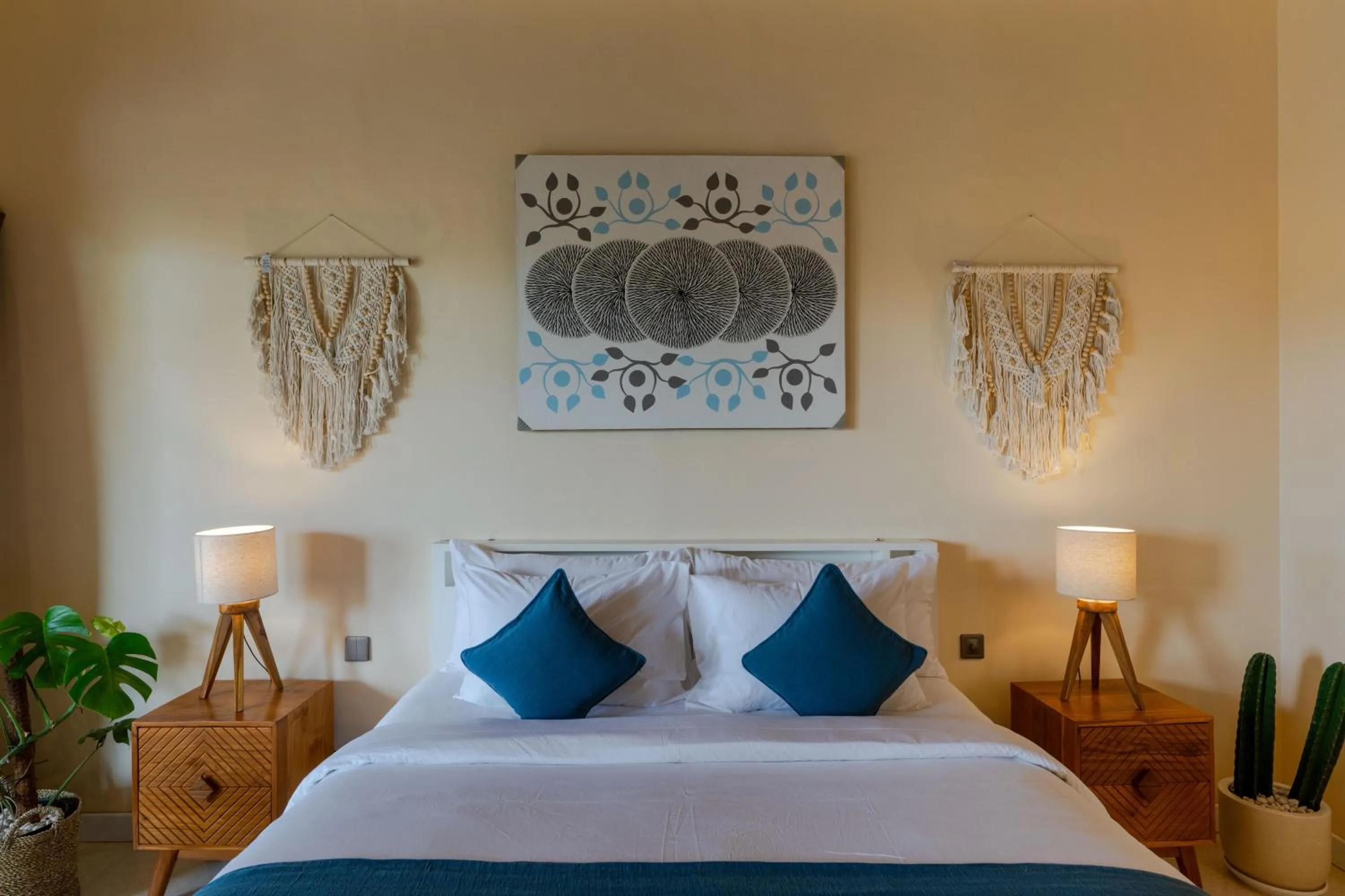 Bed in Boholuma Villas by Pertama Management