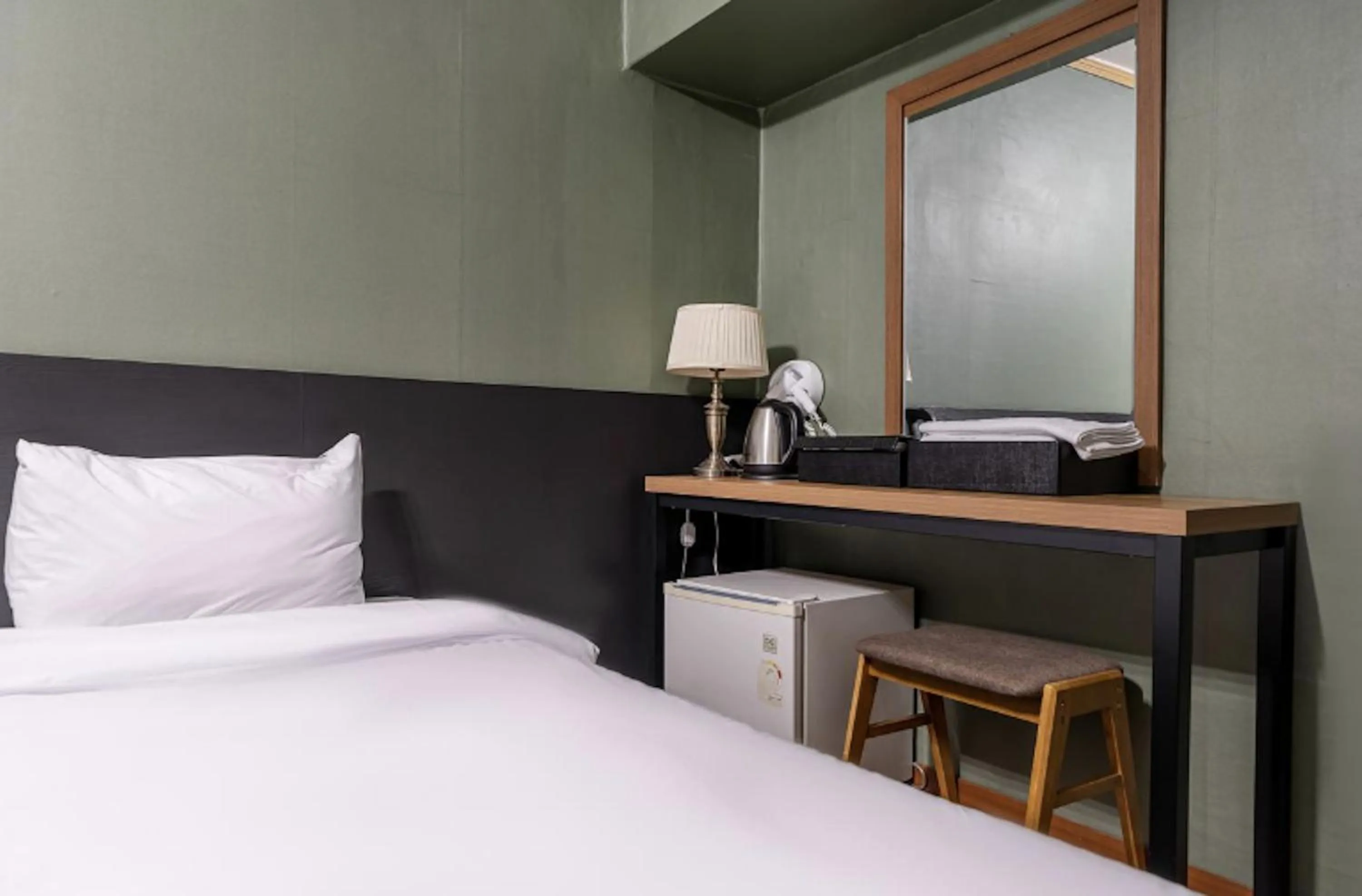 Bed in Pure Stay Jeju City