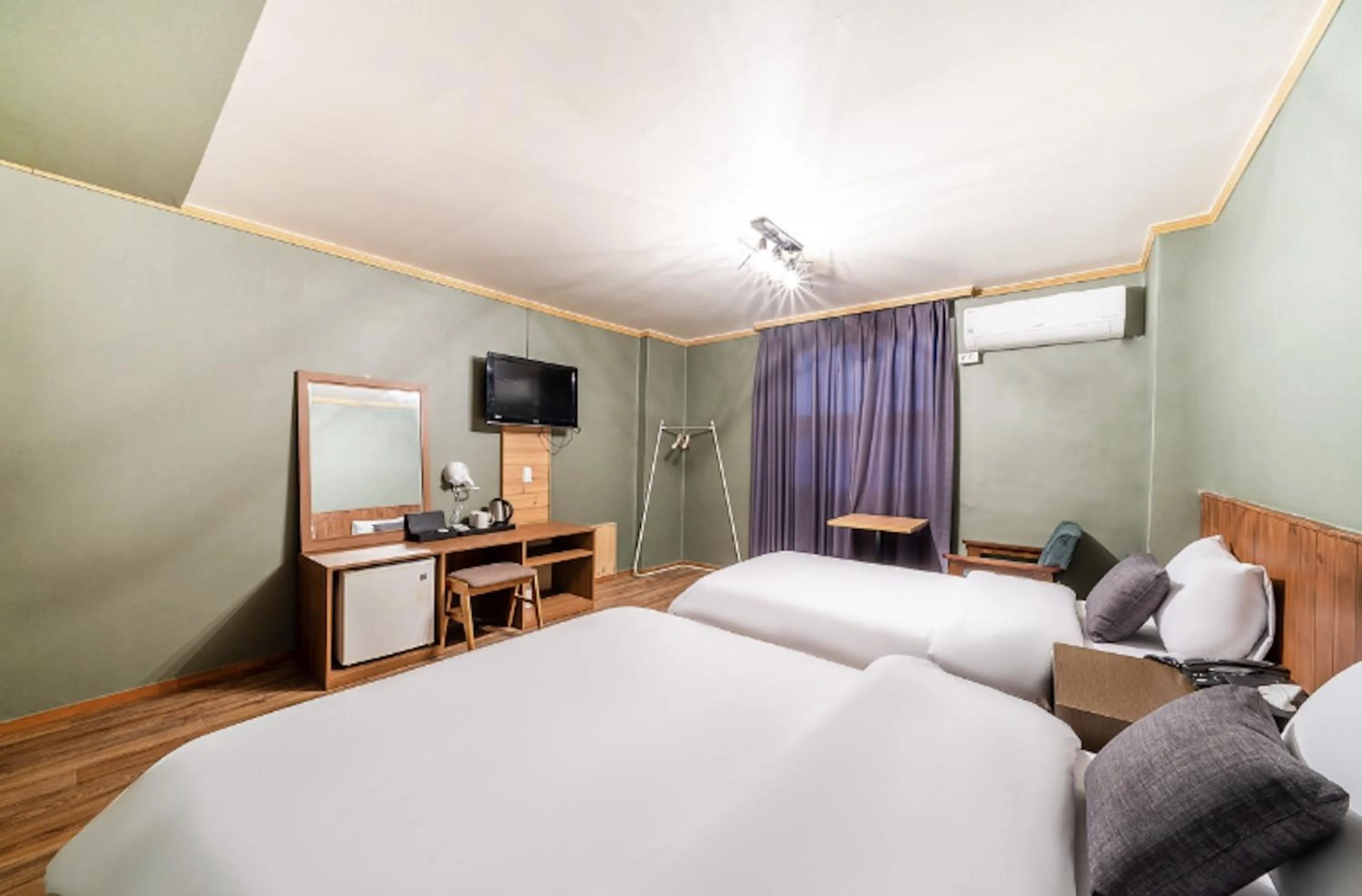 Bed in Pure Stay Jeju City