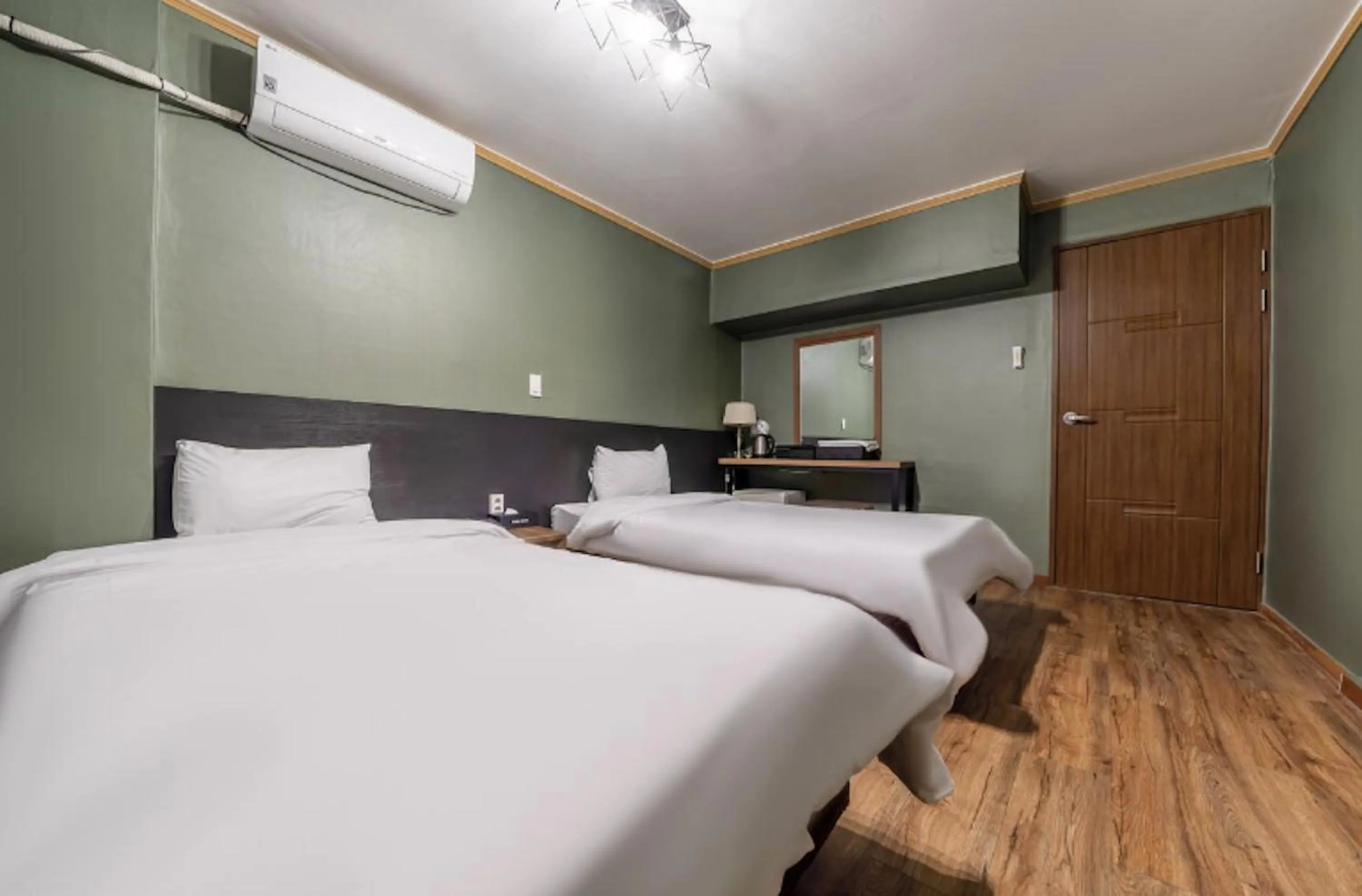Bed in Pure Stay Jeju City