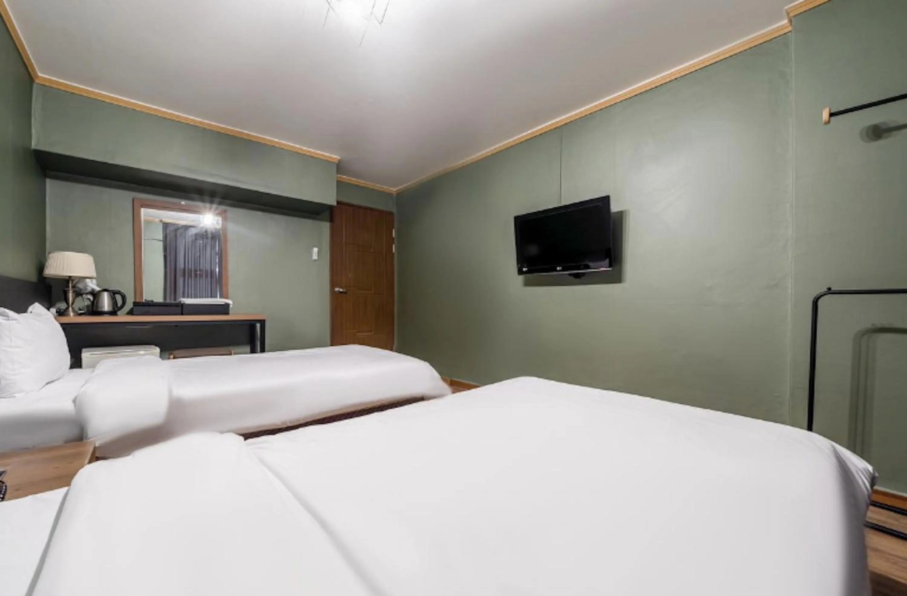 Bed in Pure Stay Jeju City