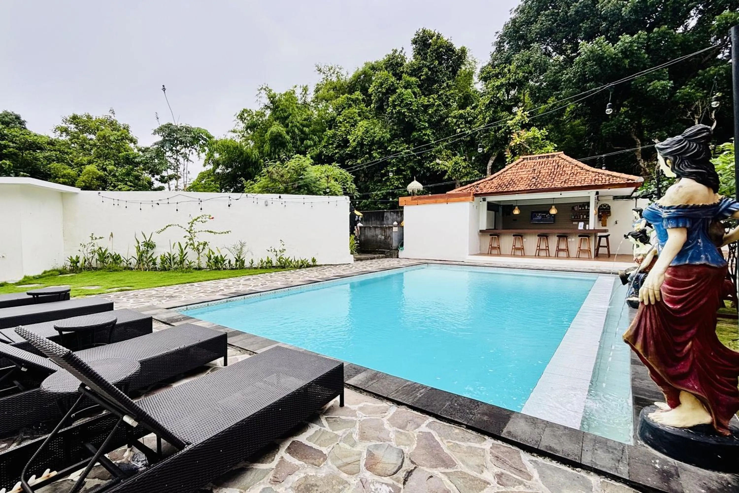 Swimming pool in Casa Komala Uluwatu