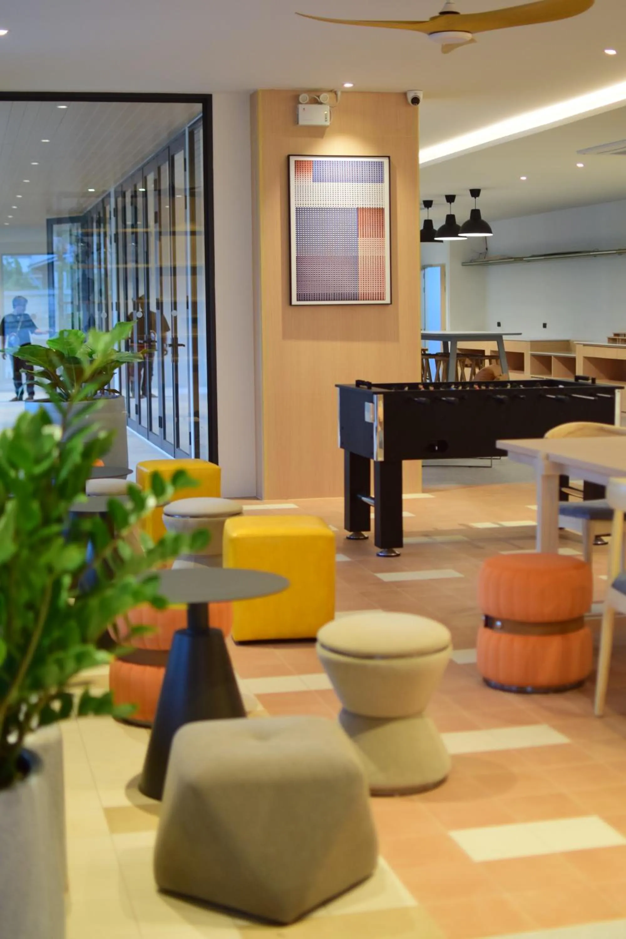 Seating area in PAAK Hotel Suvarnabhumi