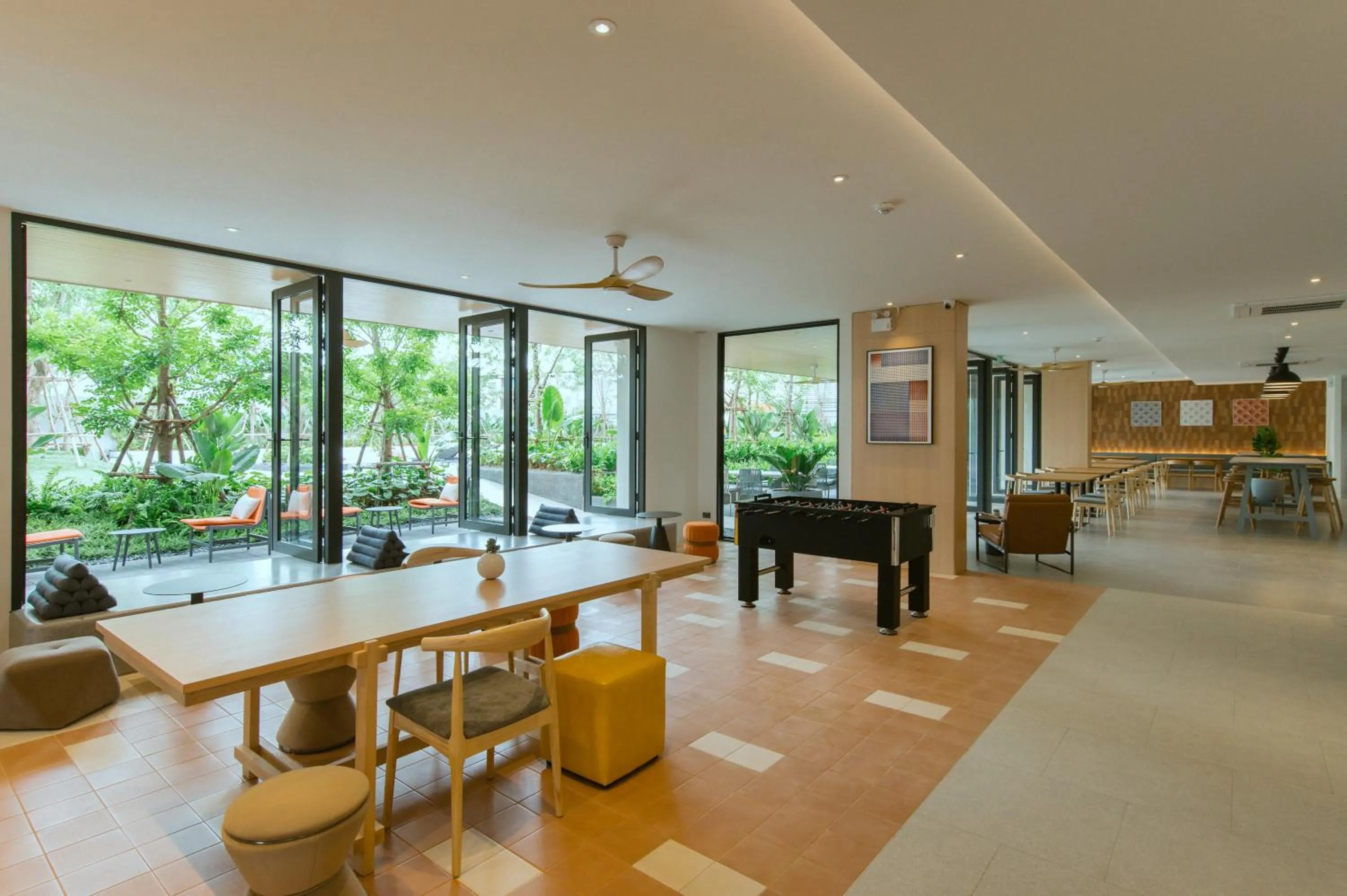 Living room in PAAK Hotel Suvarnabhumi