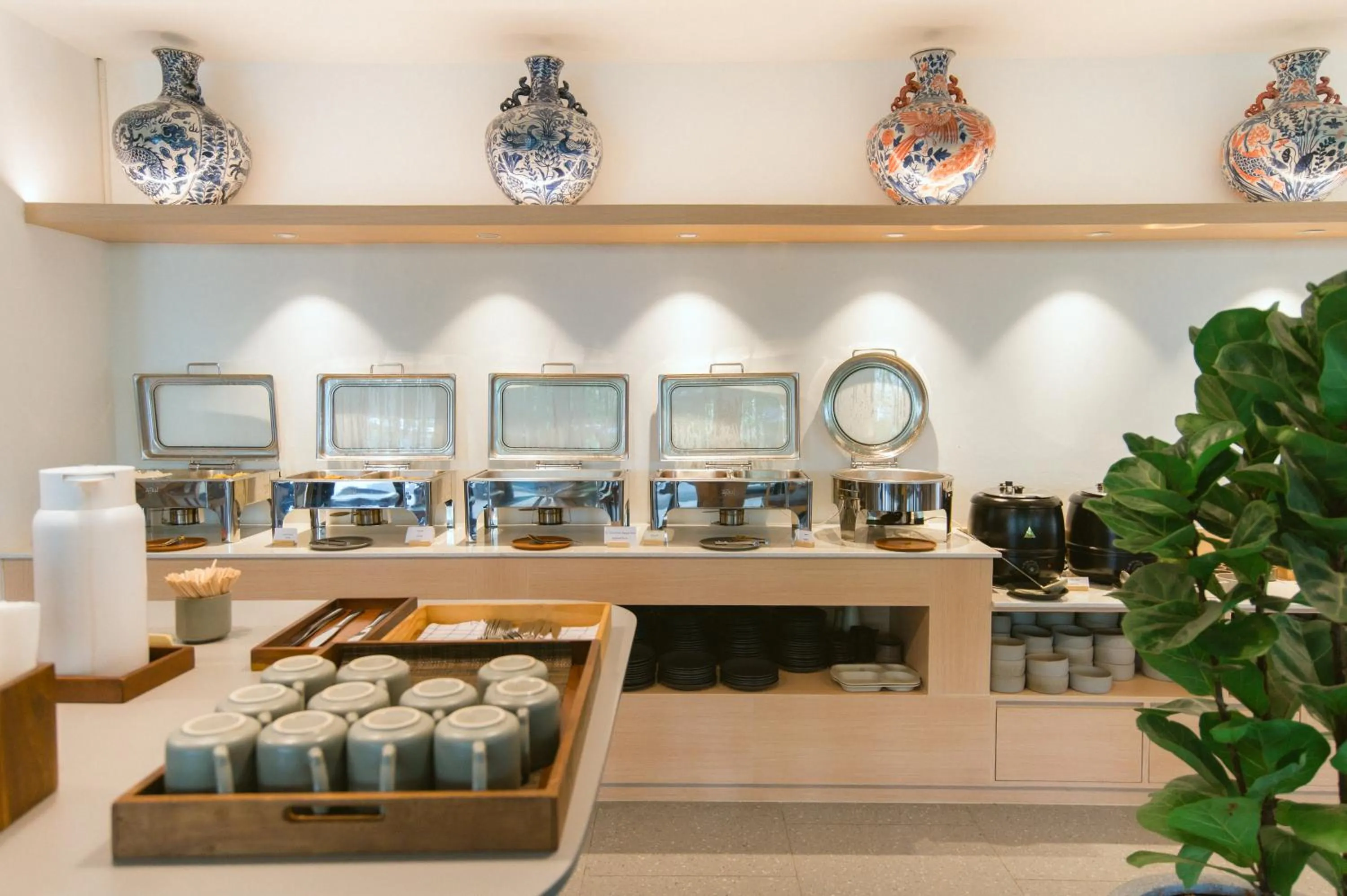 Breakfast in PAAK Hotel Suvarnabhumi