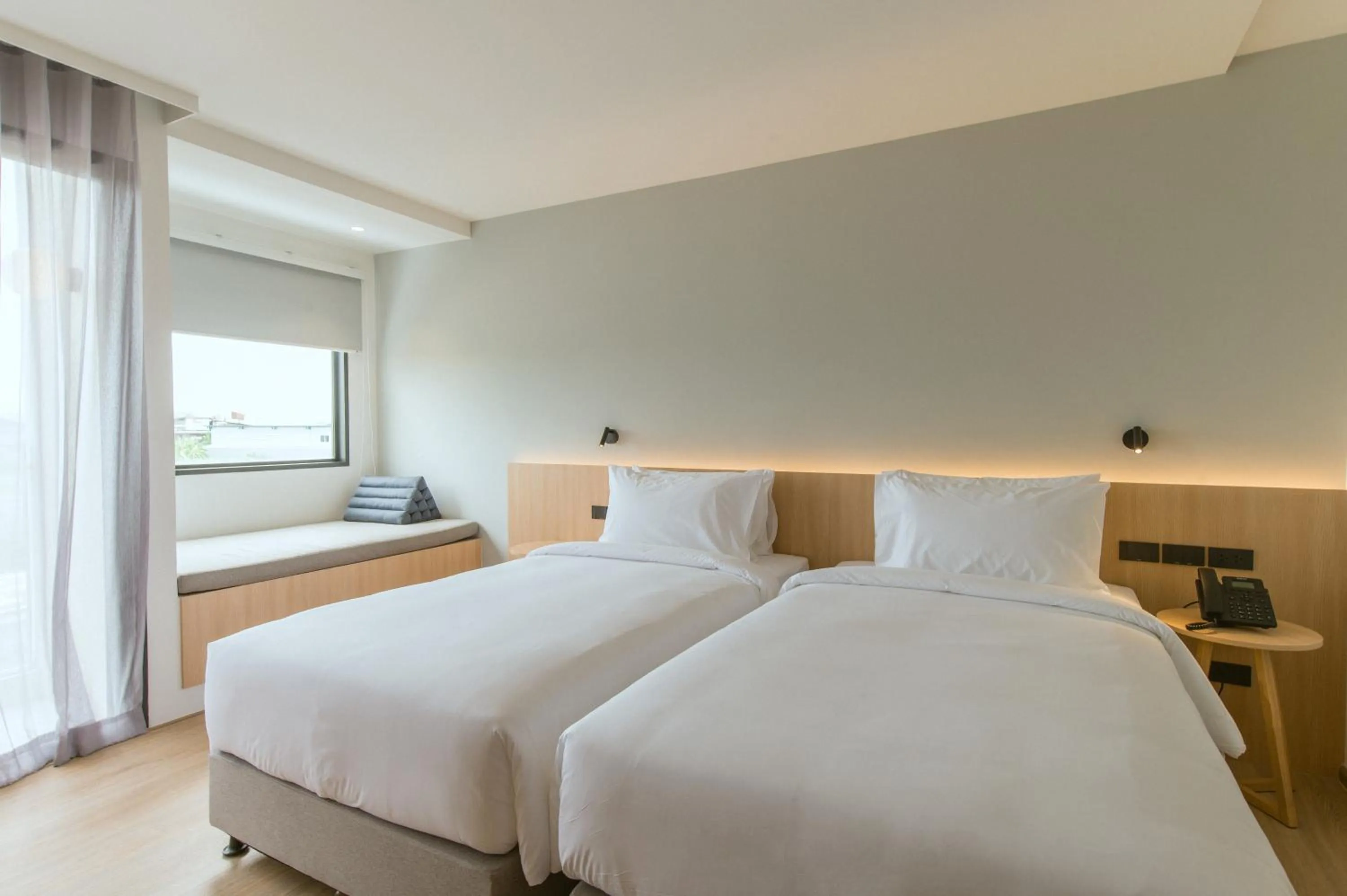 Bed in PAAK Hotel Suvarnabhumi